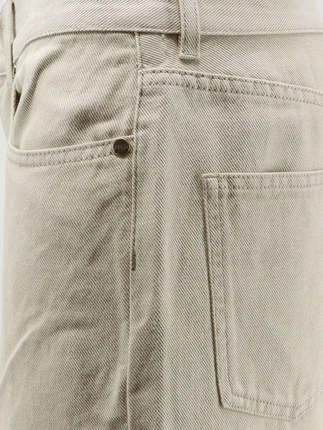 Fendi Beige Denim Trousers