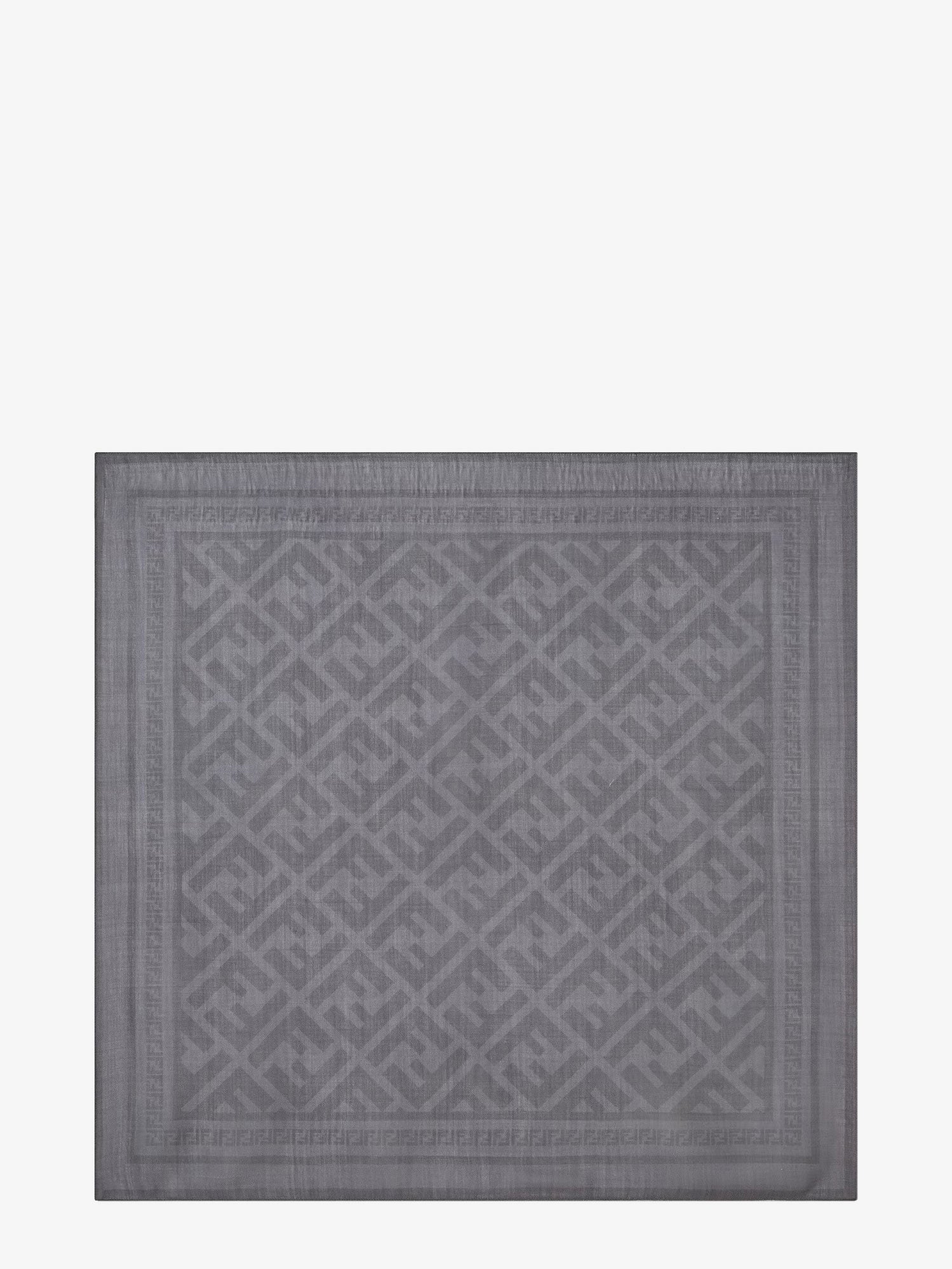 Fendi Wool And Silk Scarf