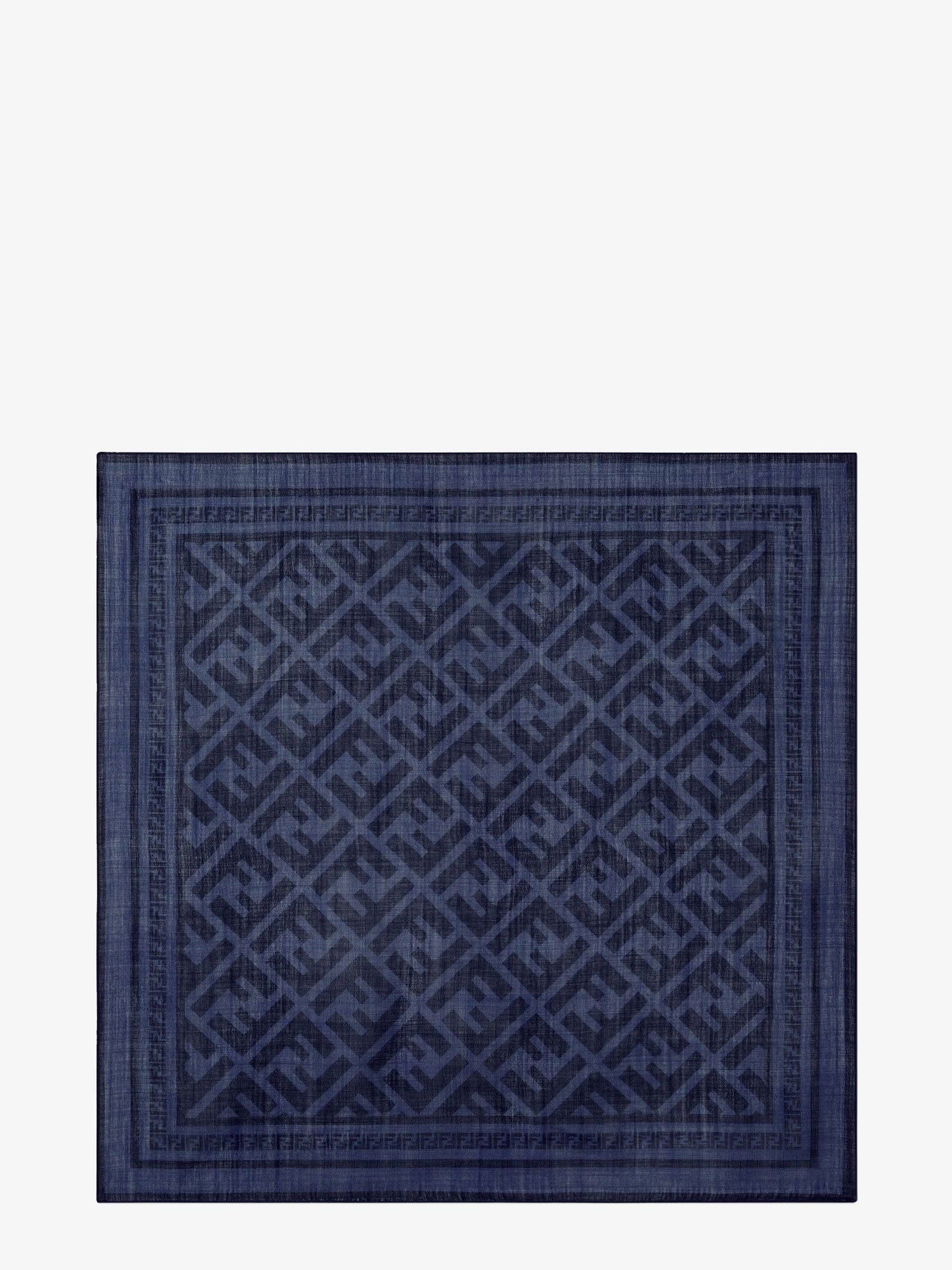 Fendi Wool And Silk Scarf