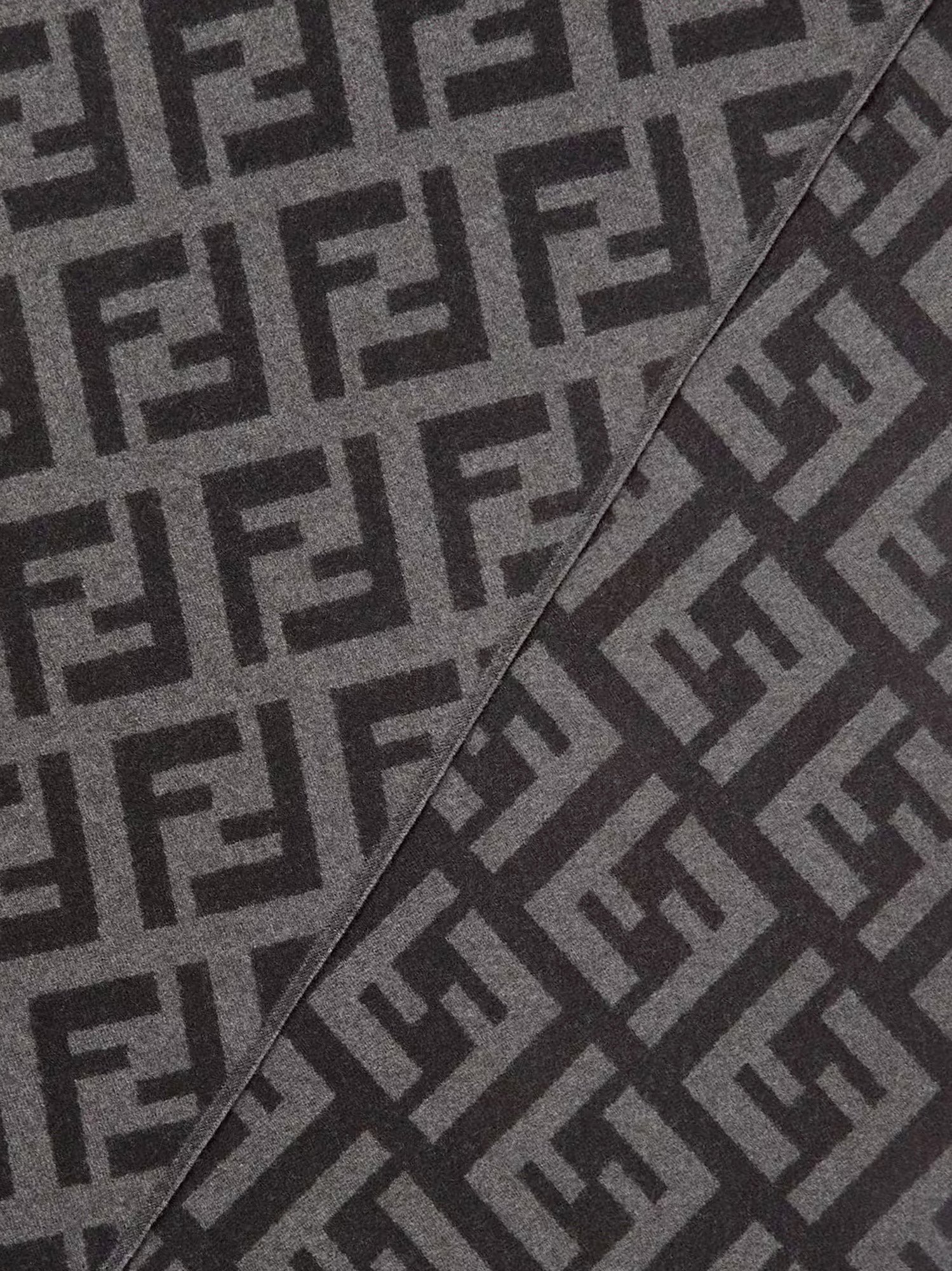 Fendi Ff Cashmere Scarf