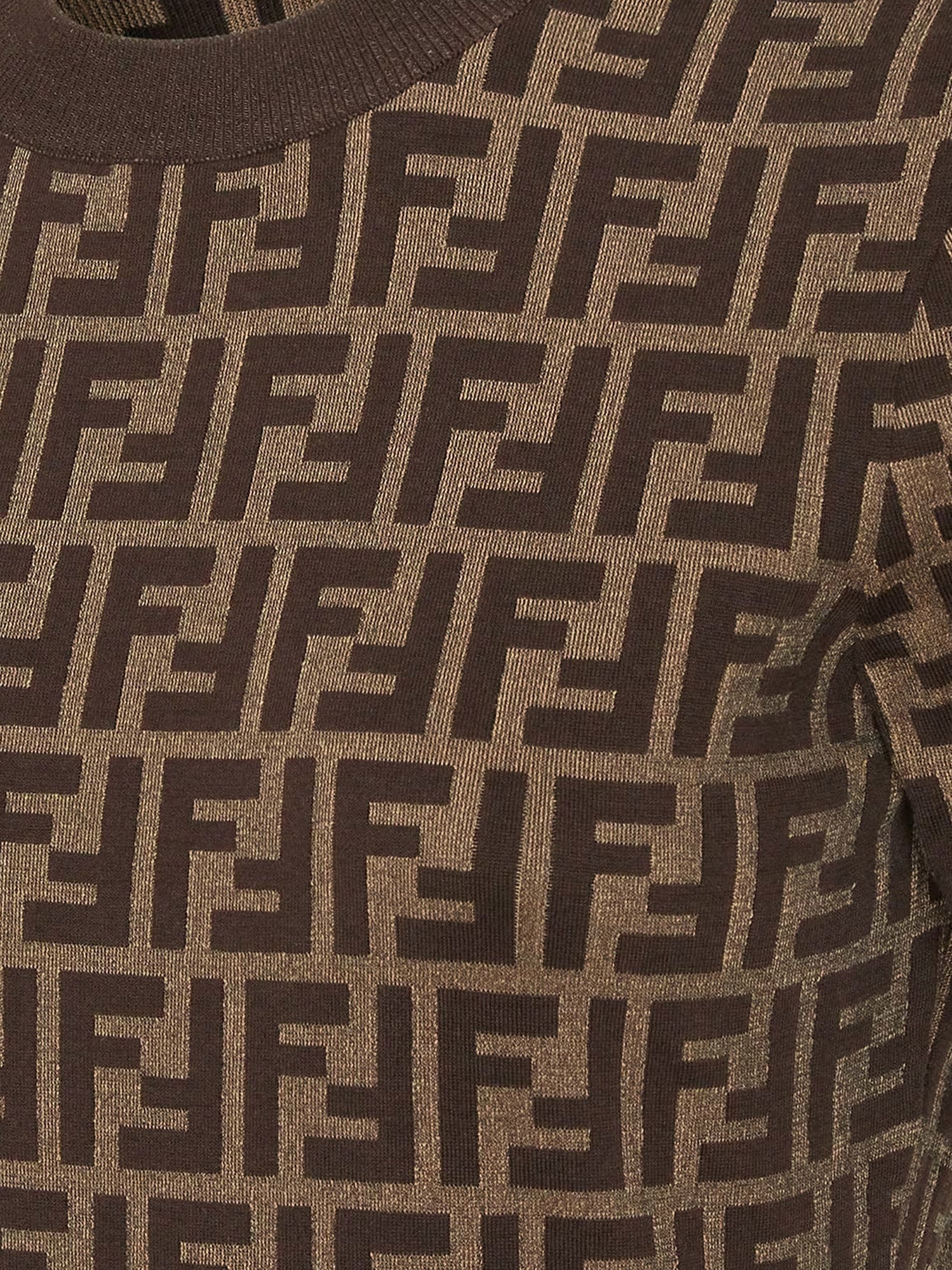 Fendi Ff Cotton Sweater