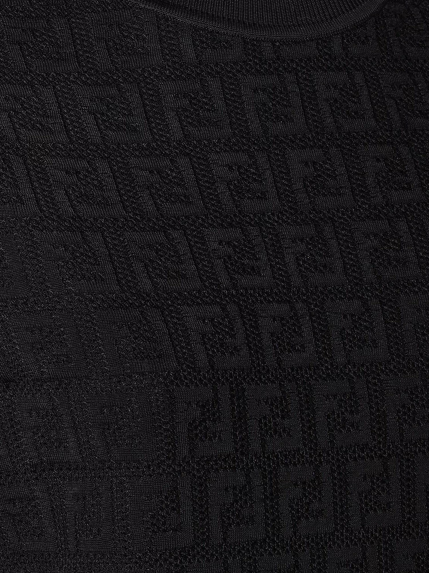 Fendi Ff Cotton And Viscose Sweater