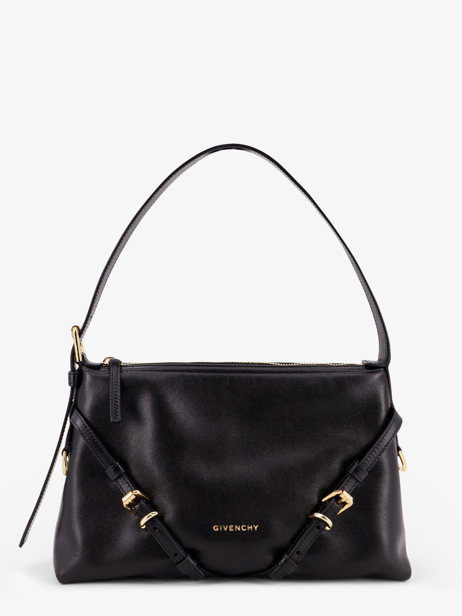 Givenchy Voyou Leather Shoulder Bag