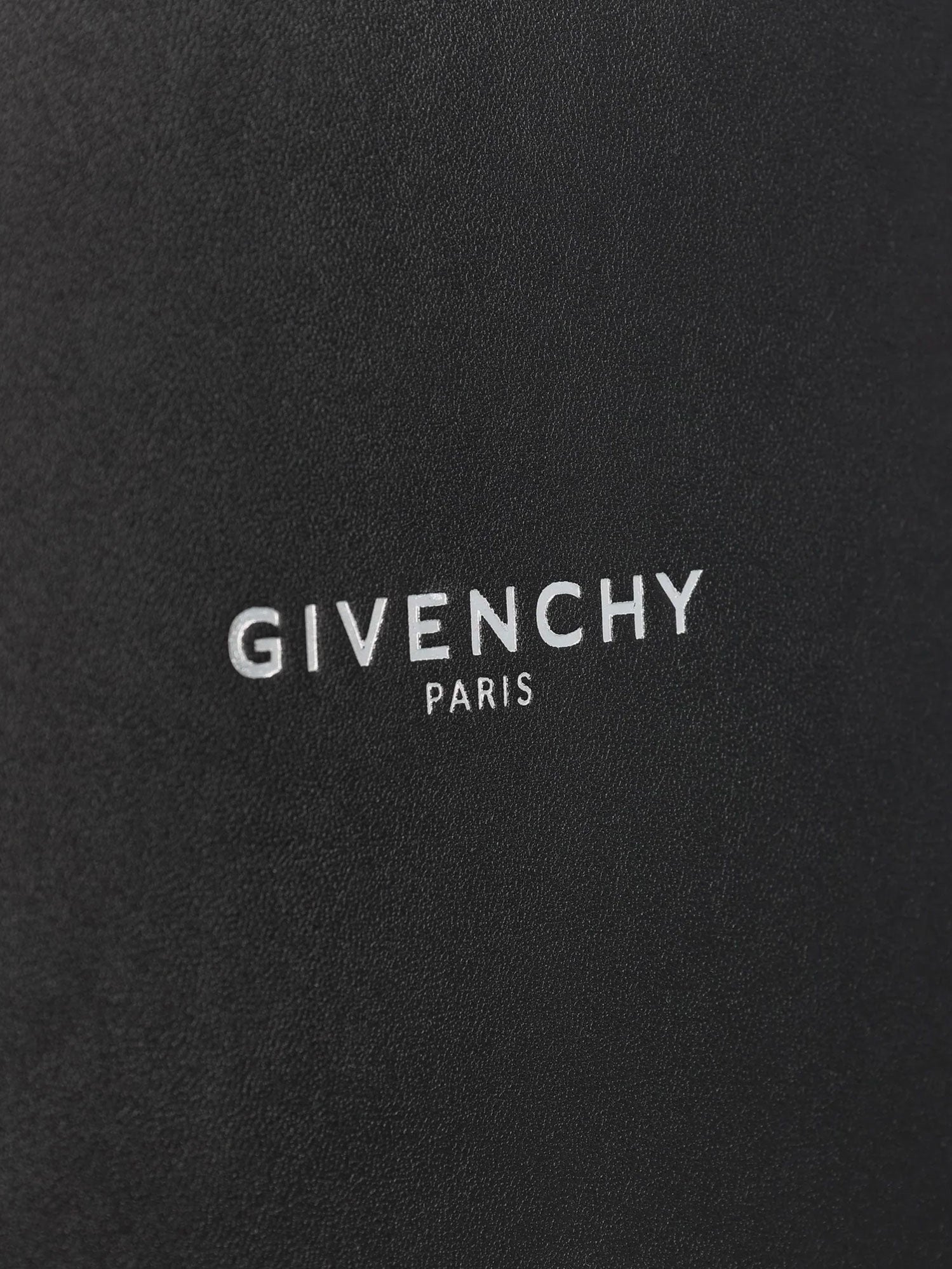 Givenchy Leather Clutch Bag With Lettering Logo On The Front