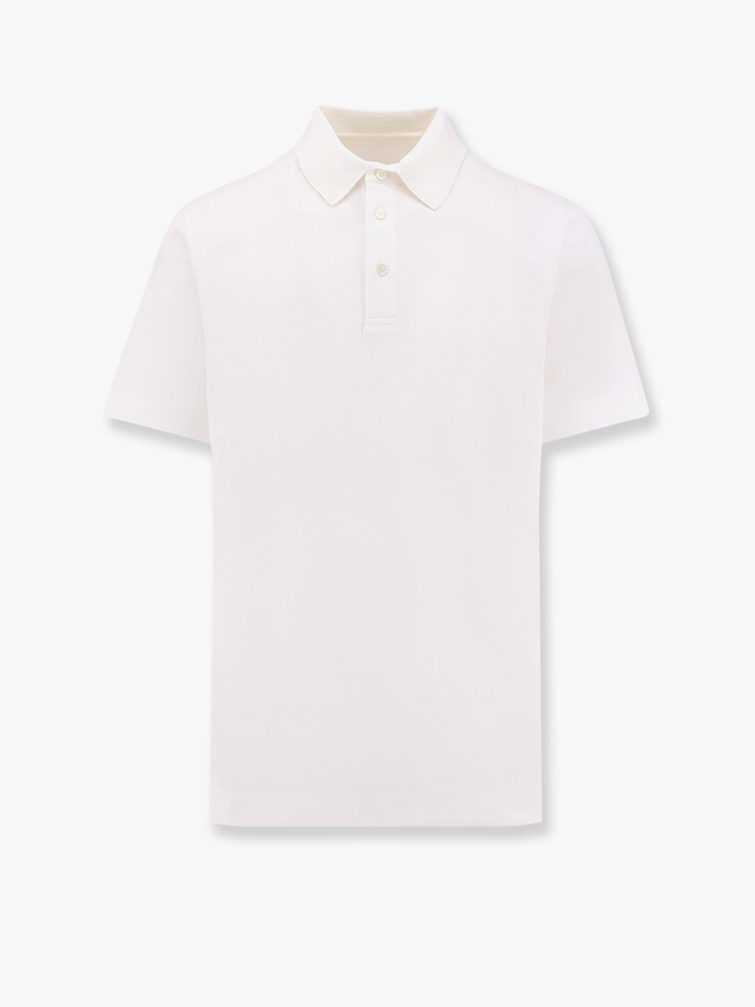 Givenchy Piqué Cotton Polo Shirt With 4g Embroidery
