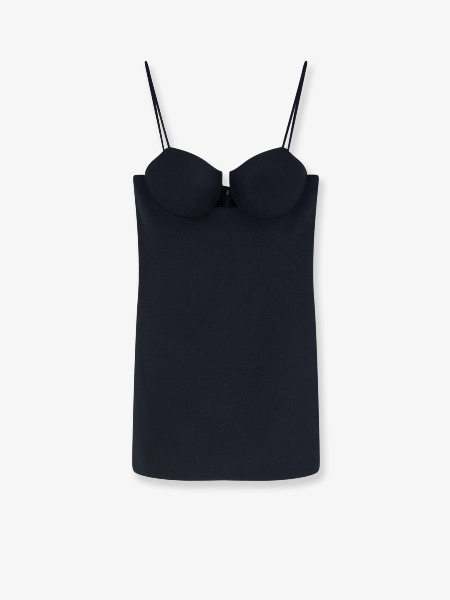 Givenchy Cutaway Satin Mini Dress