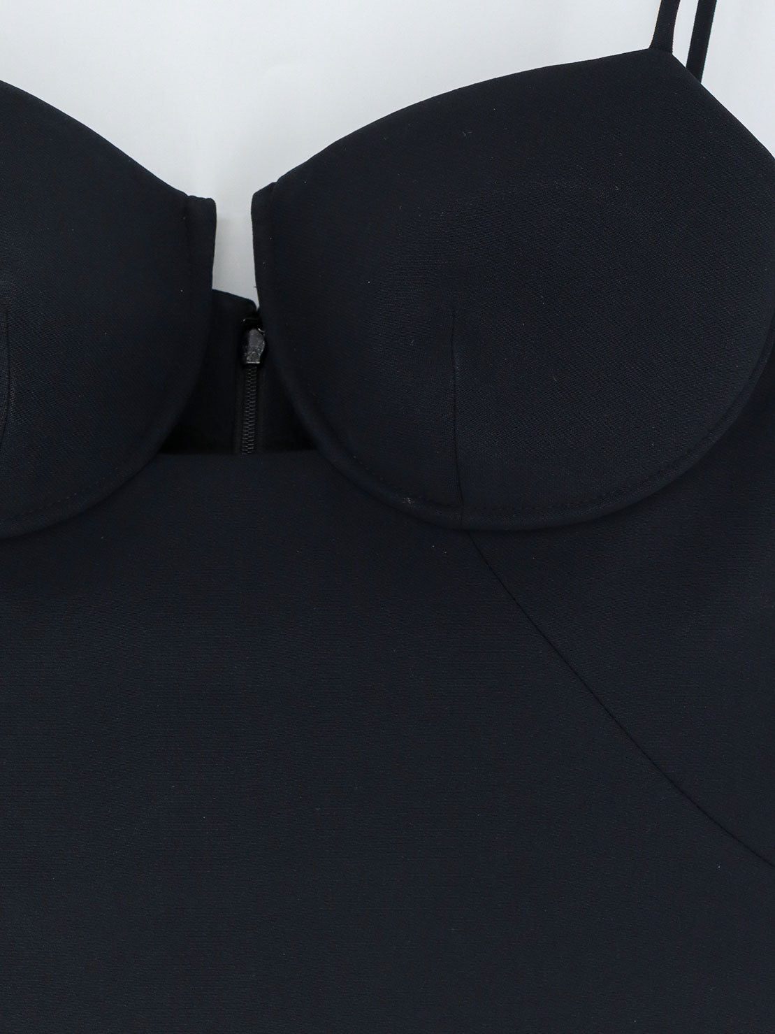 Givenchy Cutaway Satin Mini Dress