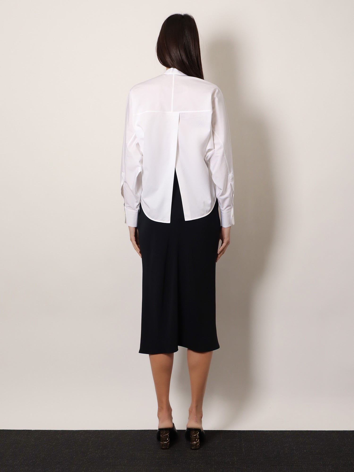 Givenchy Open Back Cotton Shirt