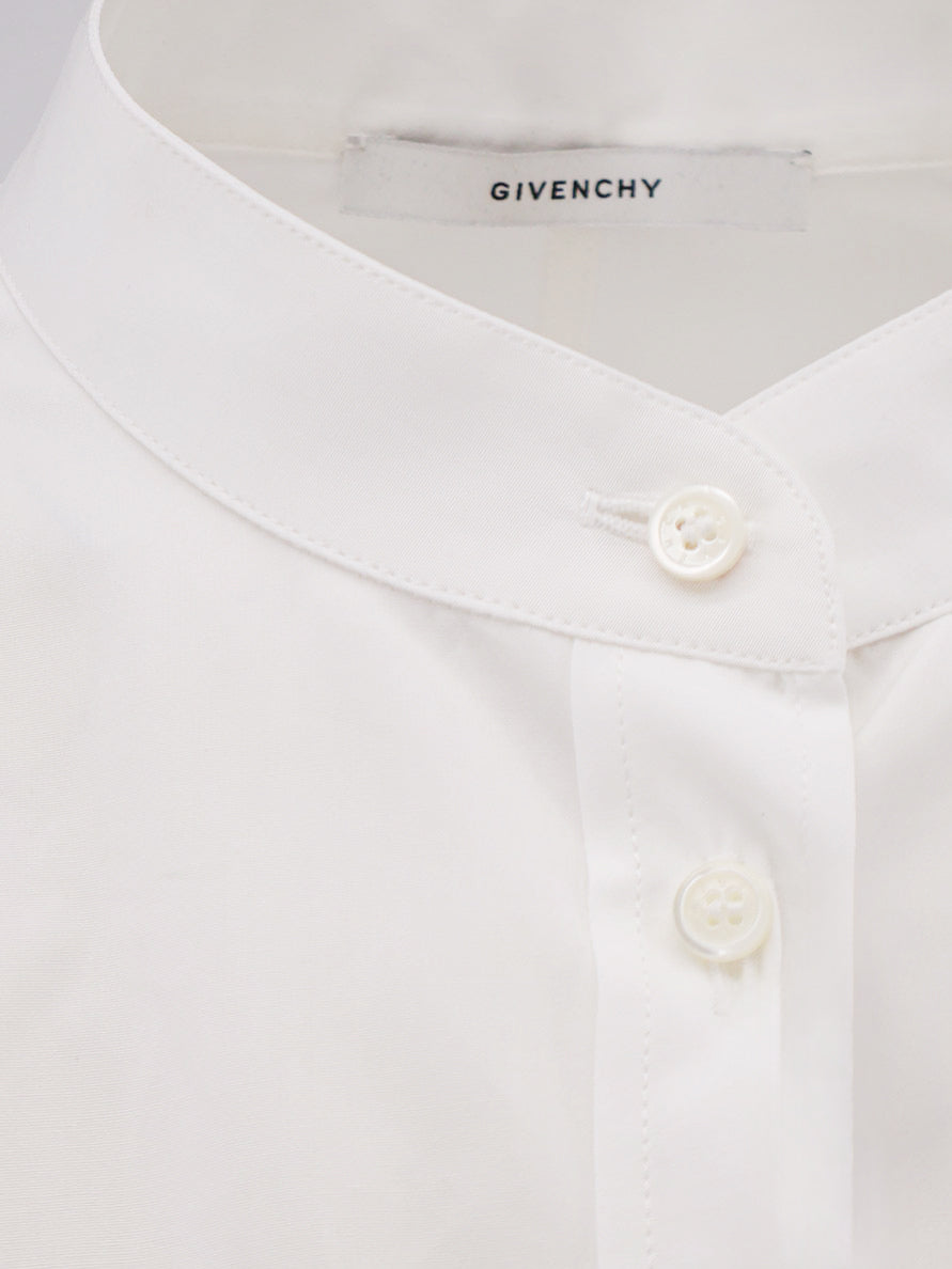 Givenchy Open Back Cotton Shirt