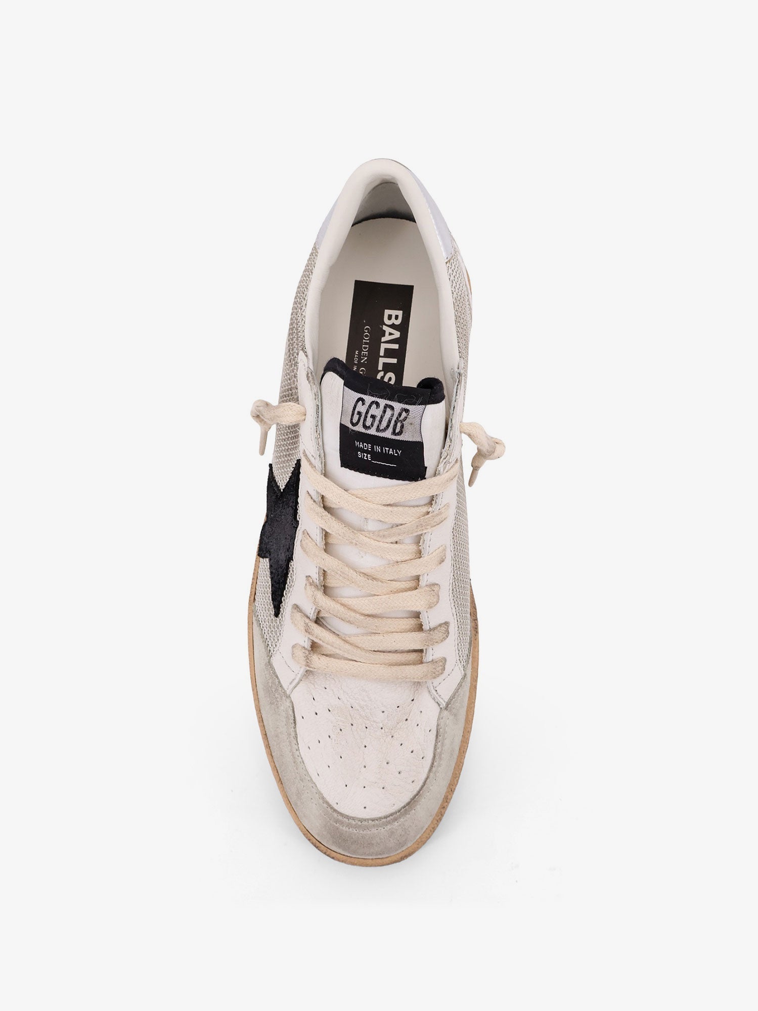 Golden Goose Ball Star Leather Sneakers