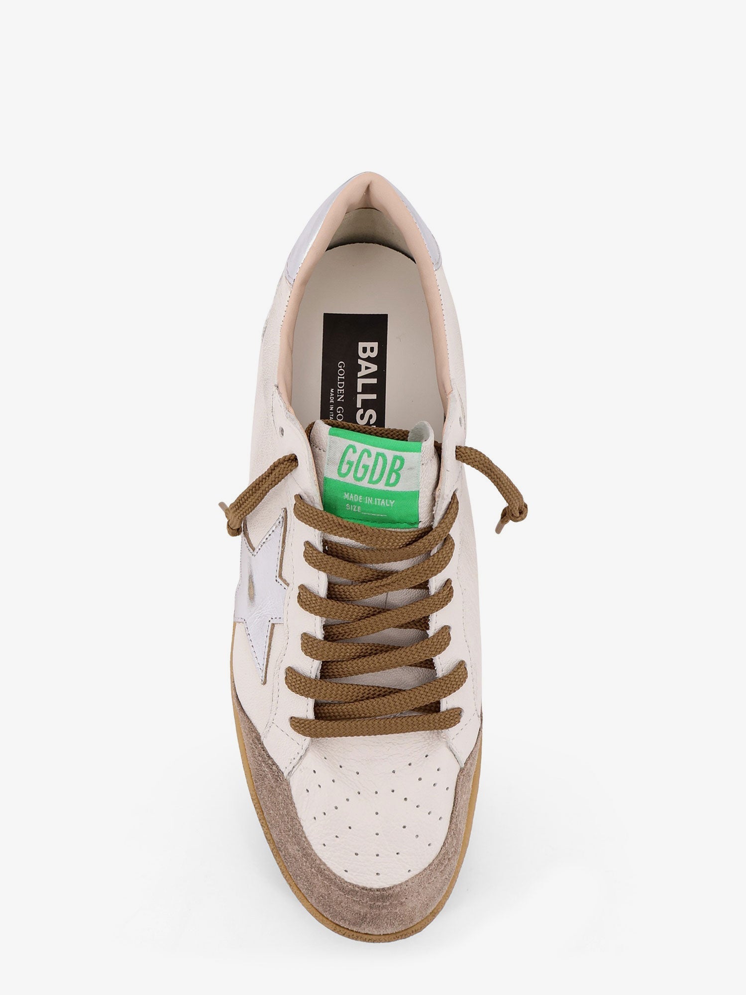 Golden Goose Ball Star Leather Sneakers