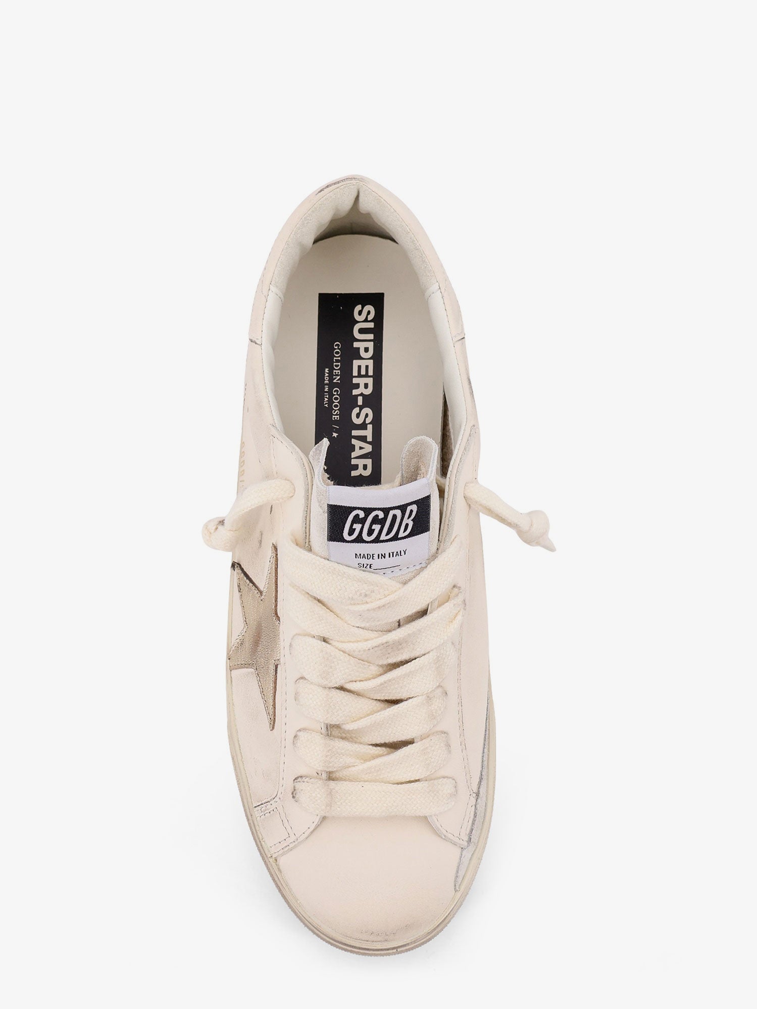 Golden Goose Super Star Half Foxing Leather Sneakers