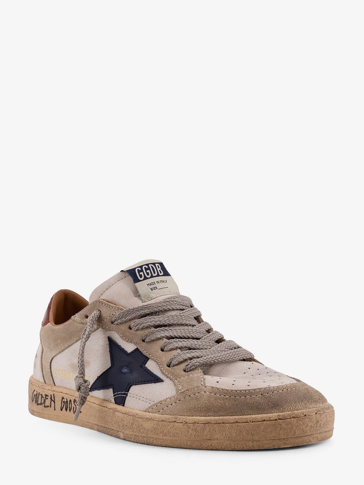 Golden Goose Ball Star Double Quarter Leather Sneakers