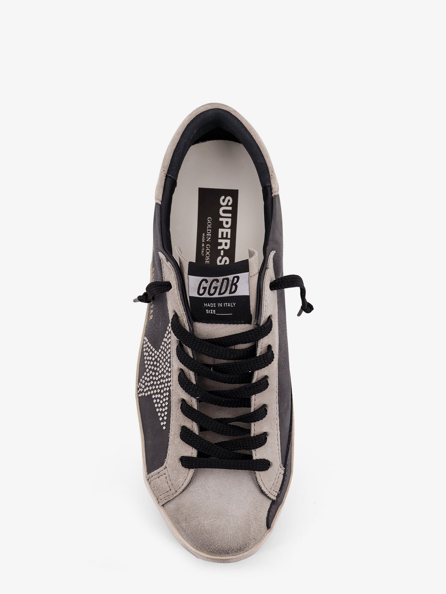 Golden Goose Superstar Leather Sneakers With Side Logo