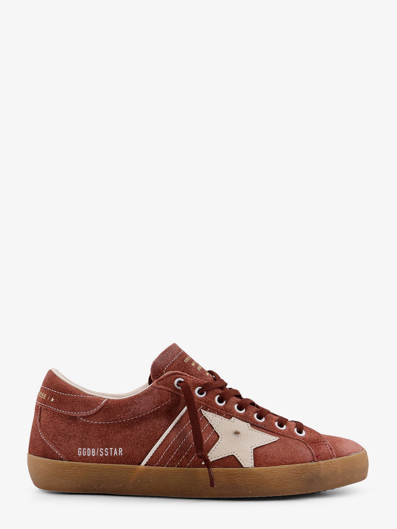 Golden Goose Super Star Double Quarter Suede Sneakers