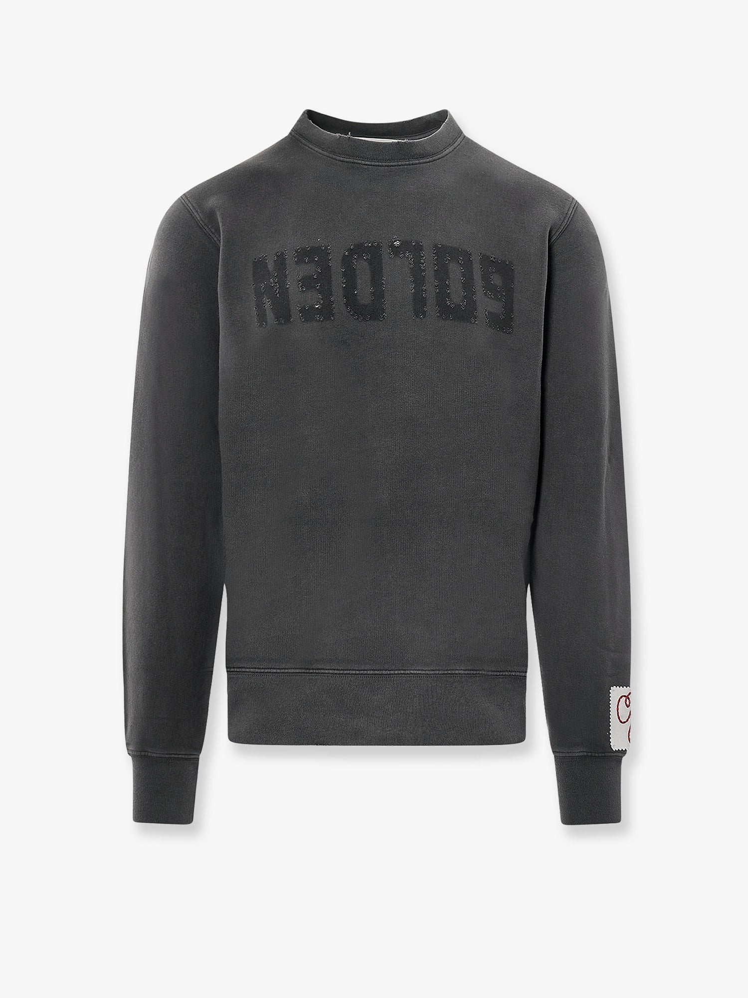 Golden Goose Archibald Distressed Cotton Sweatshirt