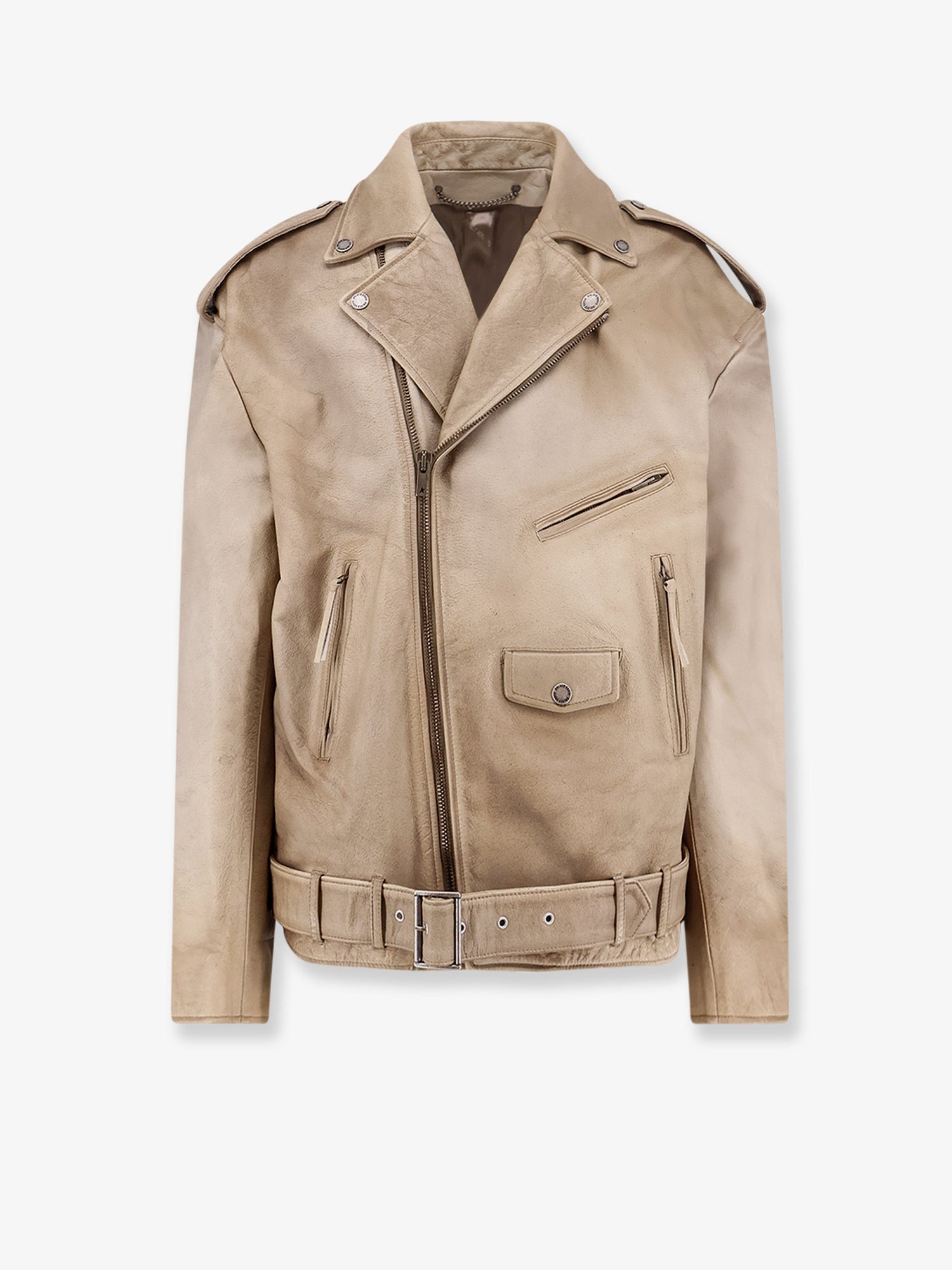 Golden Goose Phoebe Over Leather Jacket