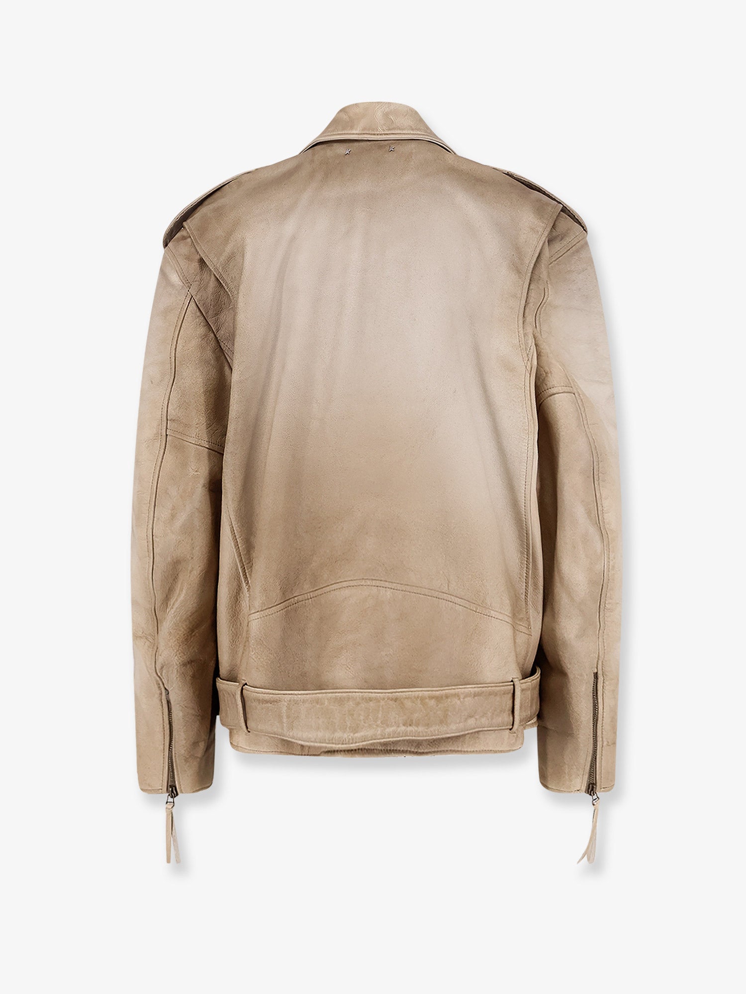 Golden Goose Phoebe Over Leather Jacket