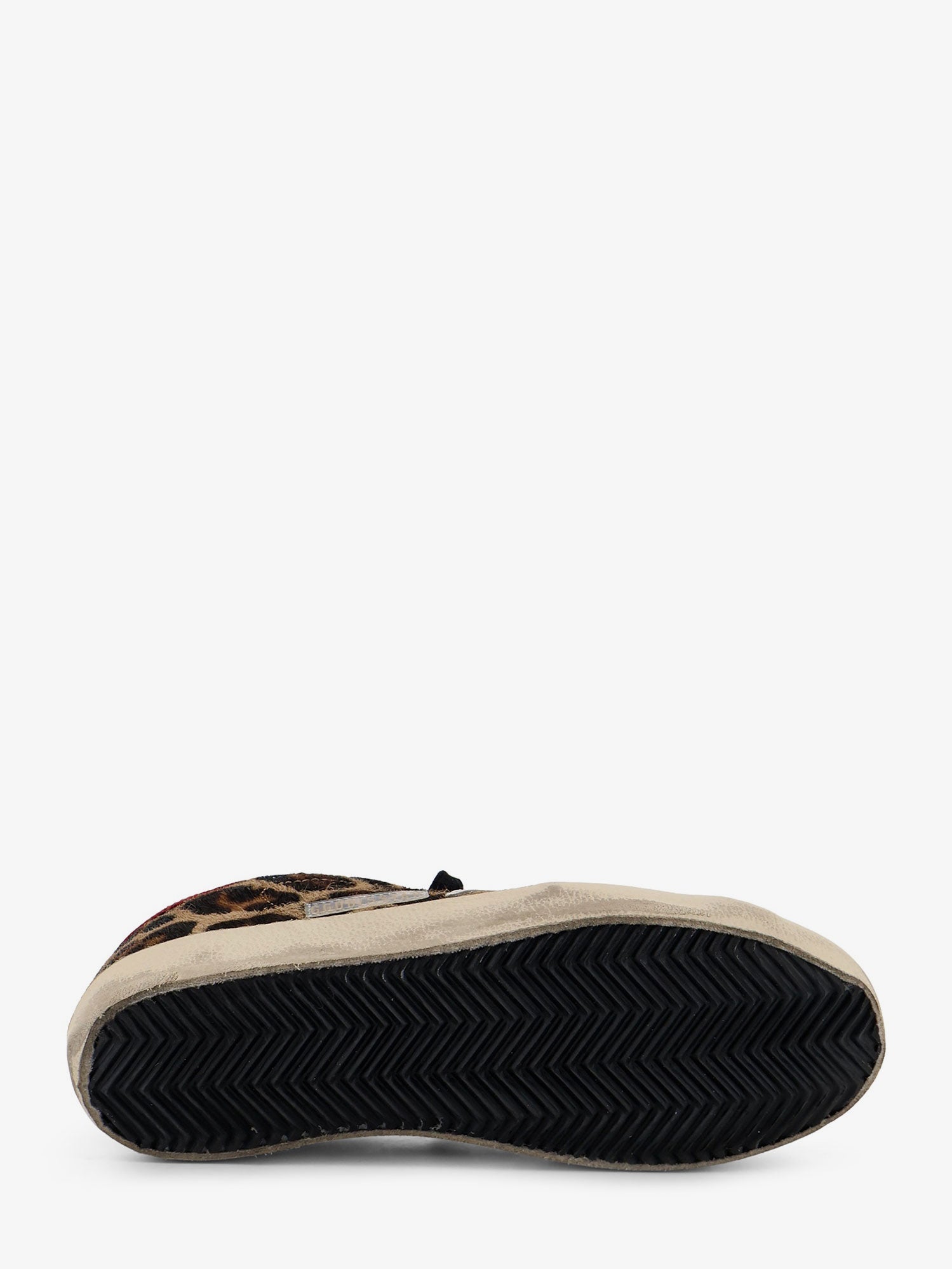 Golden Goose Super Star Sneaker With Animal Print