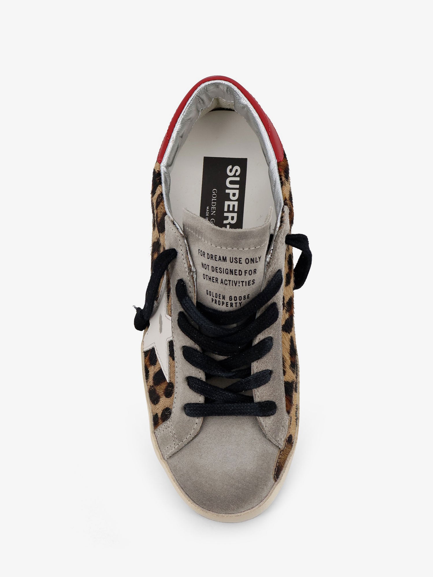 Golden Goose Super Star Sneaker With Animal Print