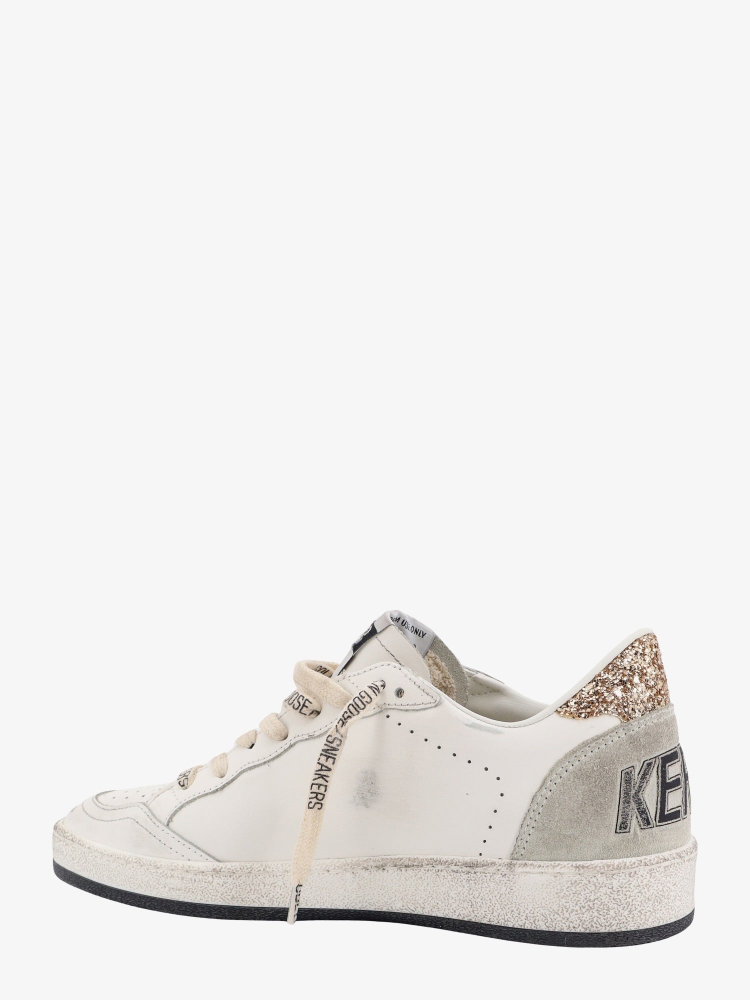 Golden Goose Leather Ball Star With Logo On The Side