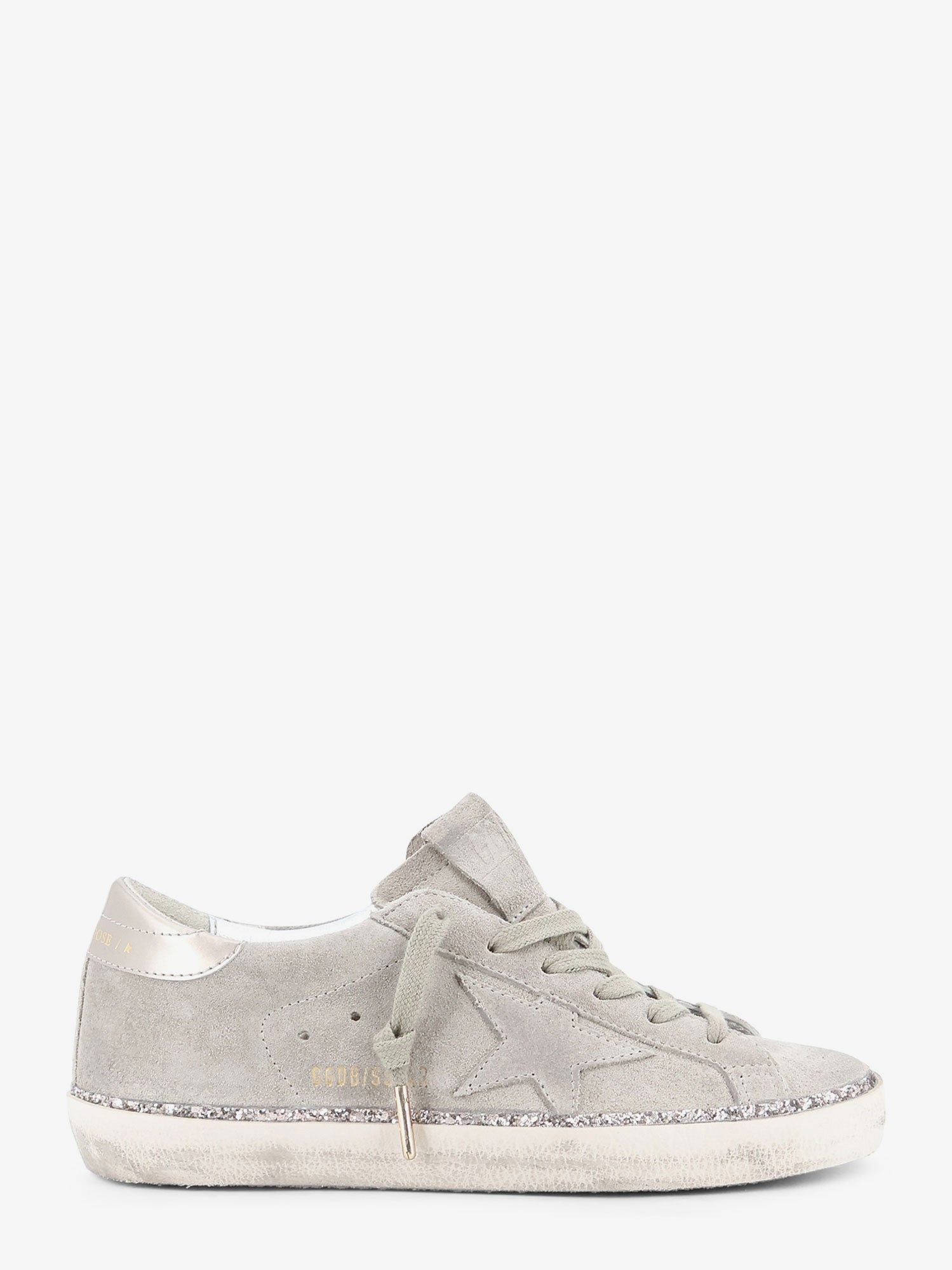 Golden Goose Super Star Suede Sneakers With Side Logo