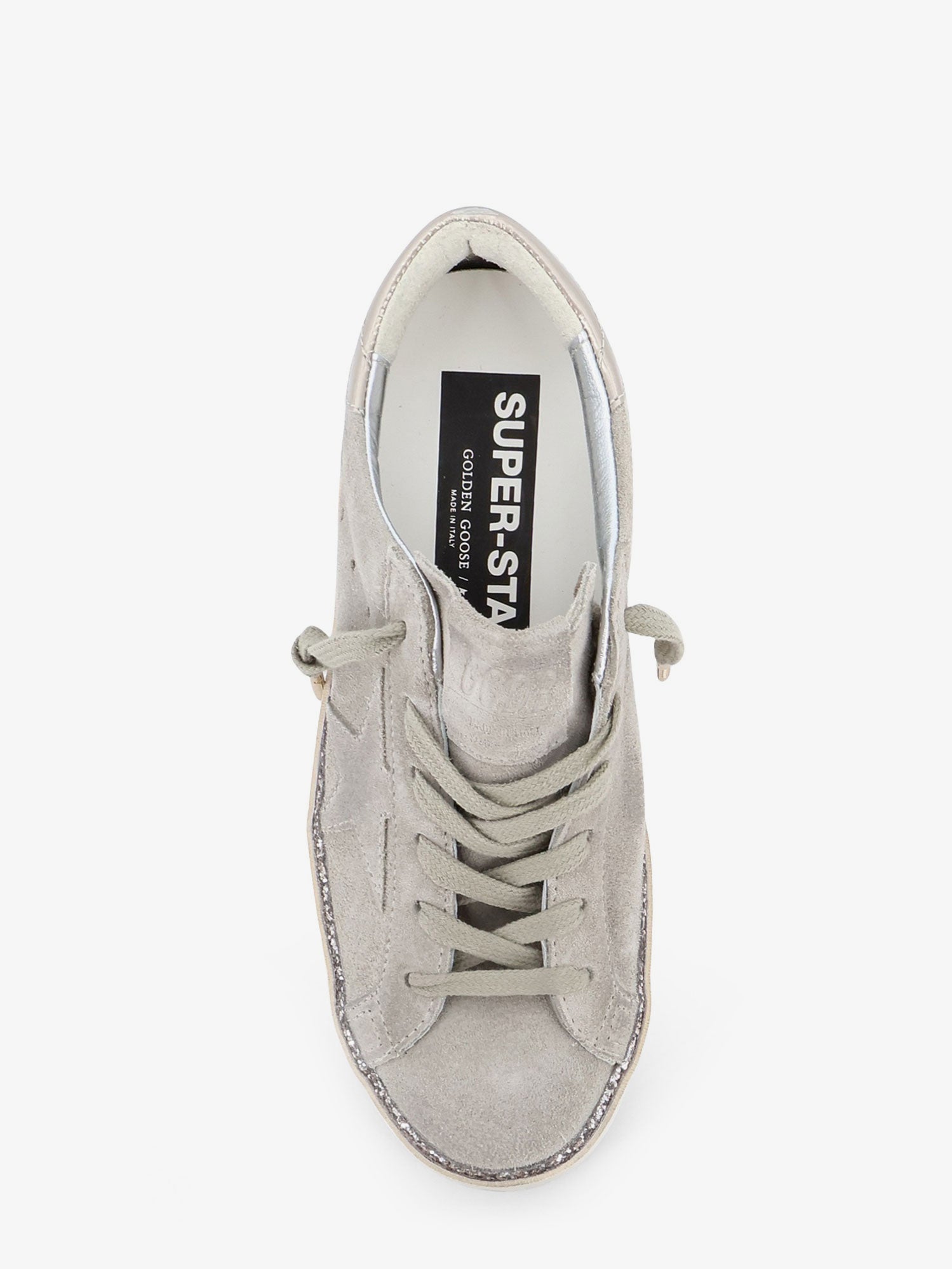 Golden Goose Super Star Suede Sneakers With Side Logo