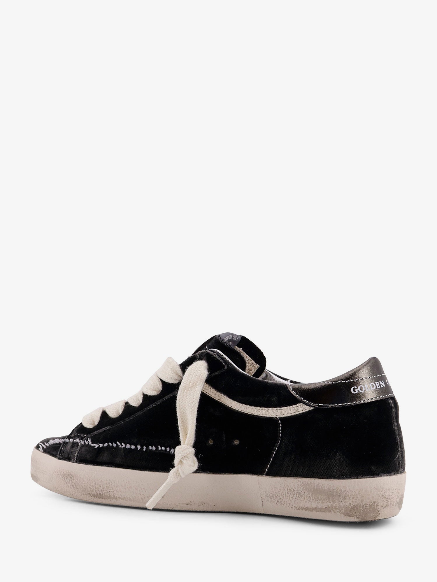 Golden Goose Superstar Chenille Sneakers With Side Logo
