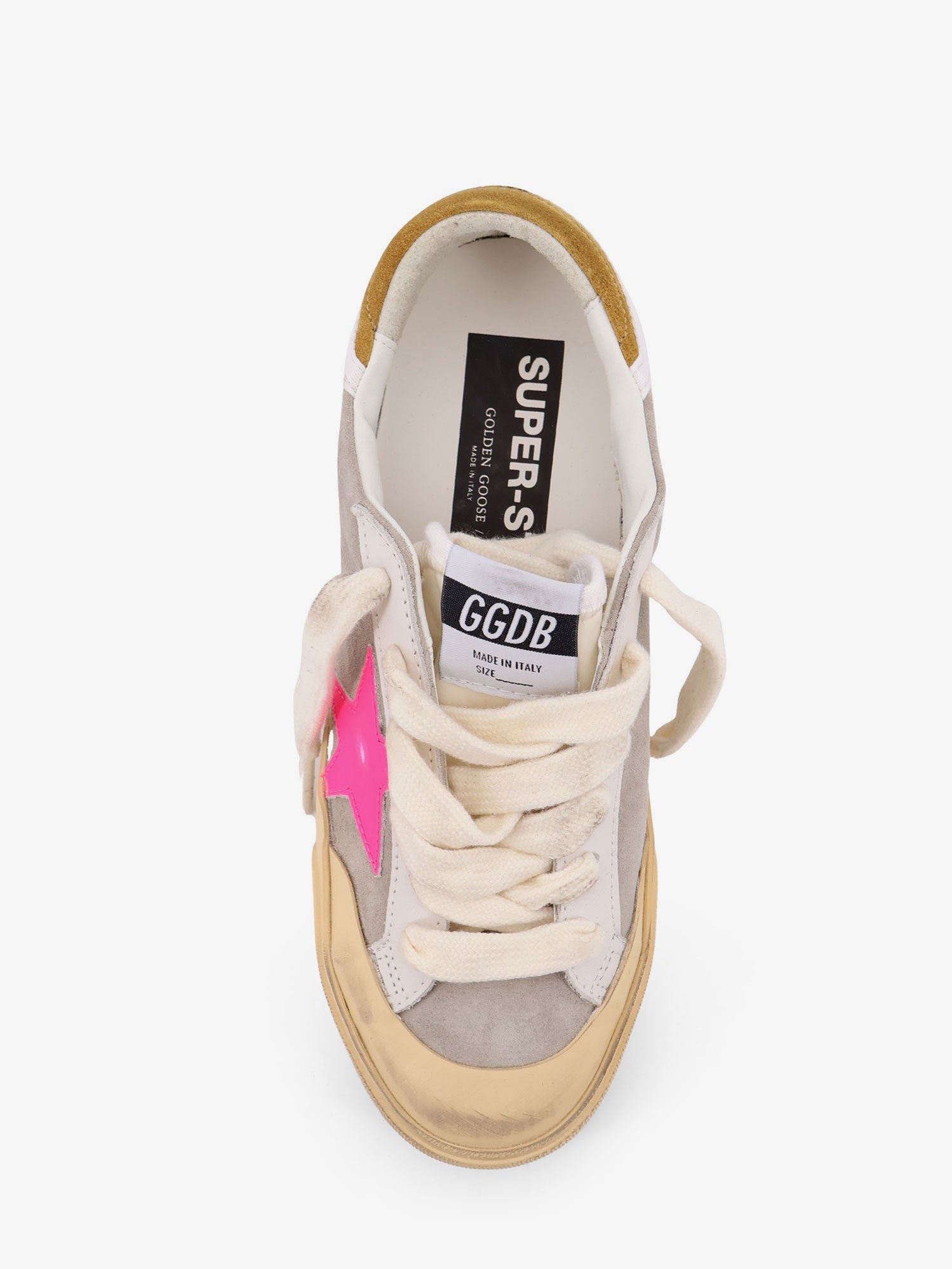Golden Goose Super Star Penstar With Half Fox Suede Sneakers