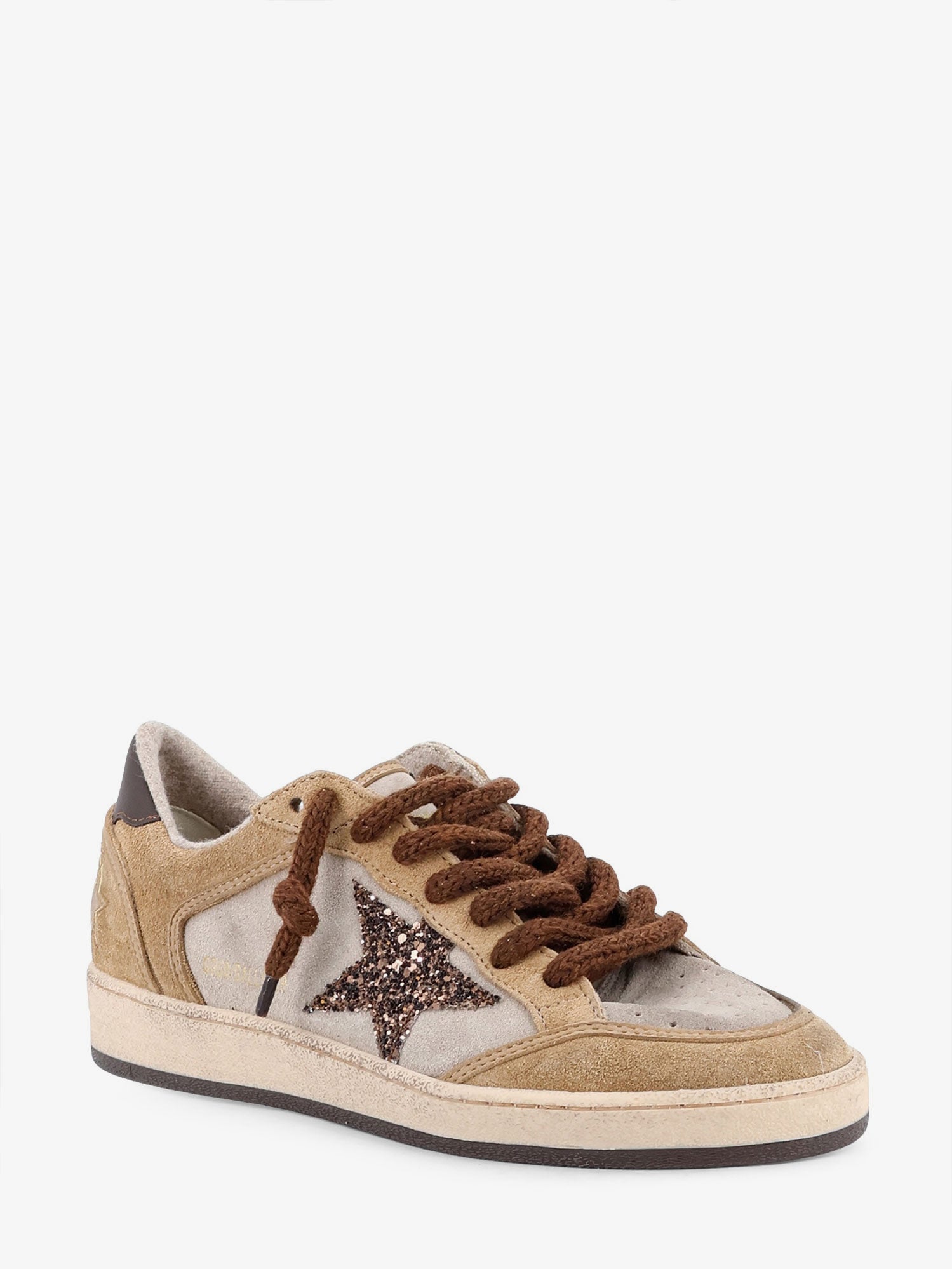 Golden Goose Ballstar Suede Sneakers