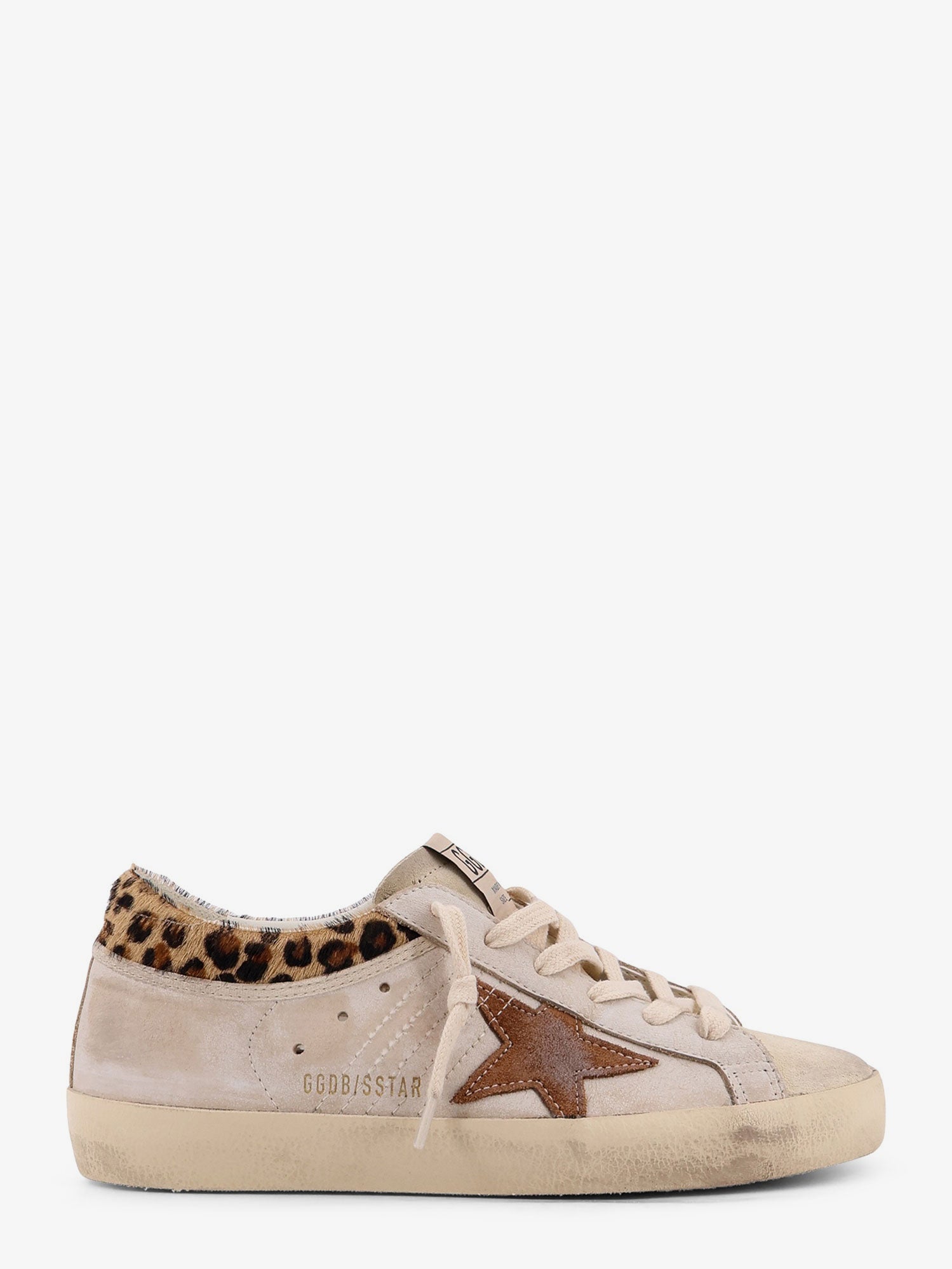 Golden Goose Super Star With List Leather Sneakers