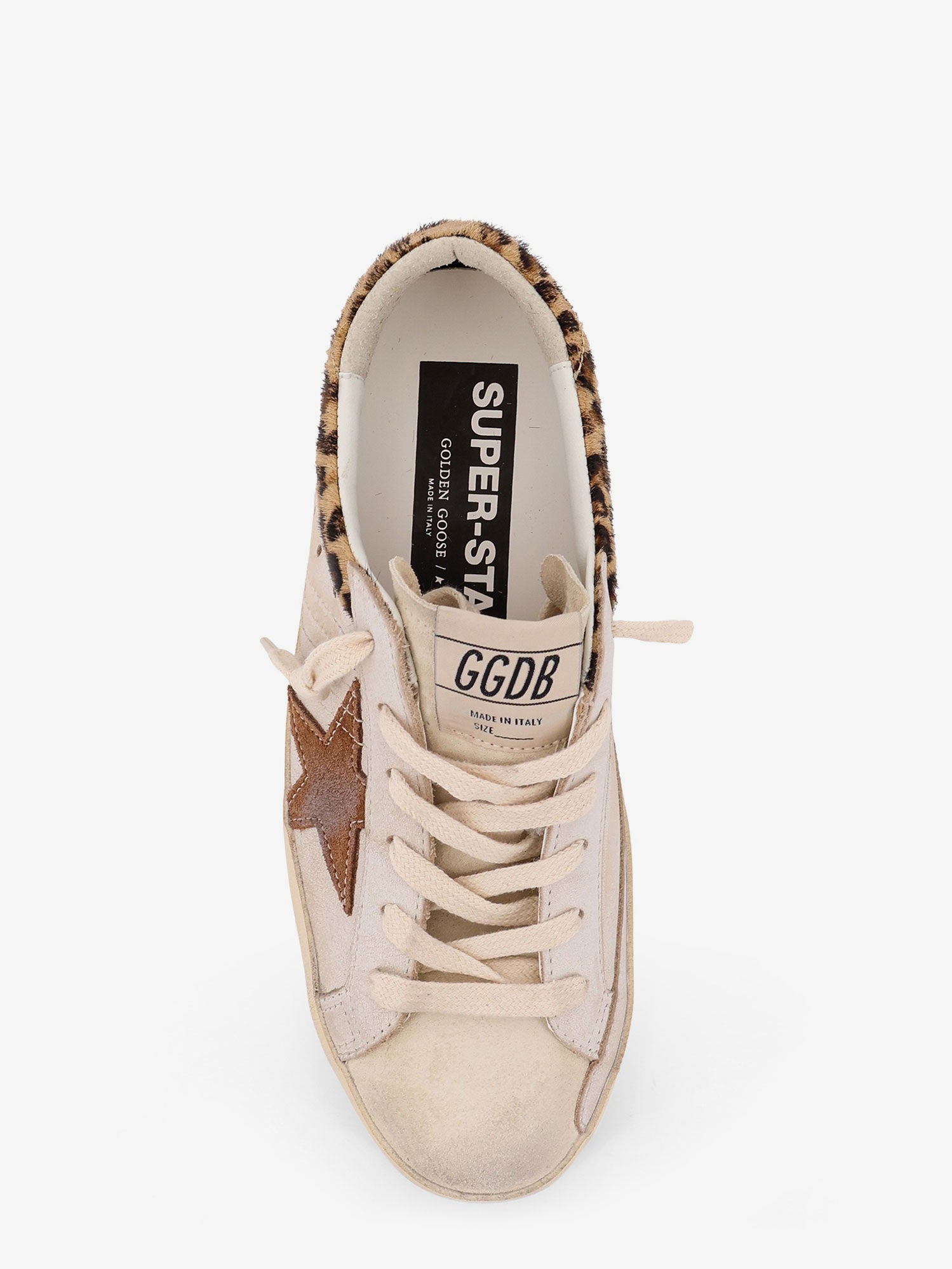 Golden Goose Super Star With List Leather Sneakers