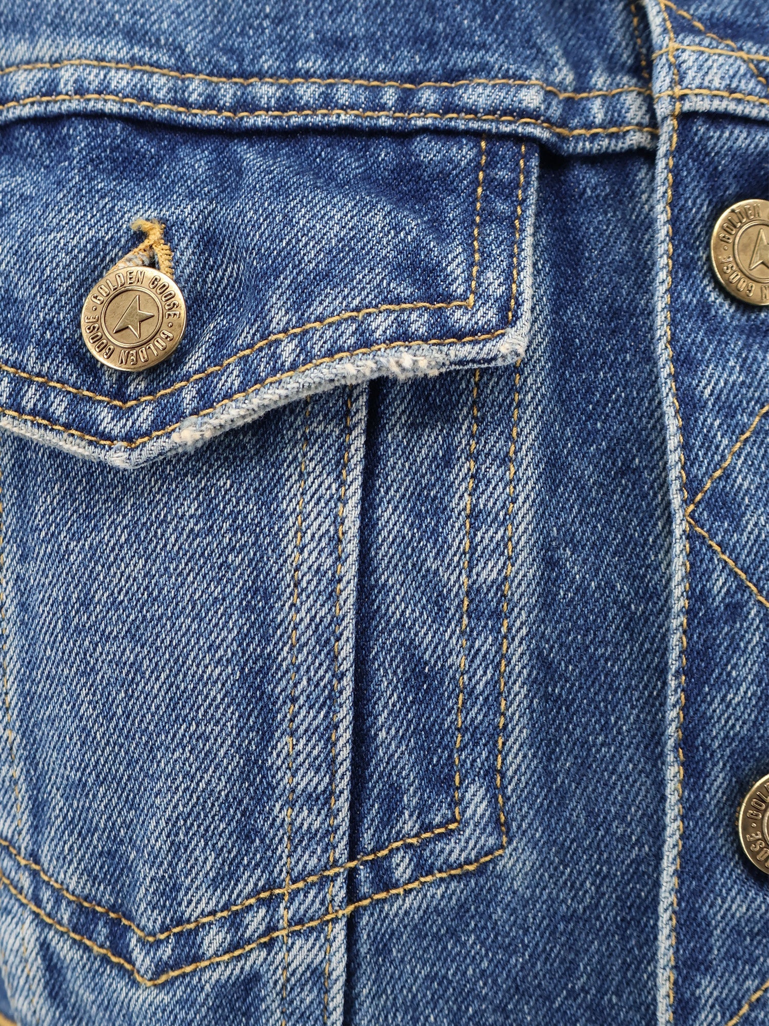 Golden Goose Slim Fit Denim Jacket