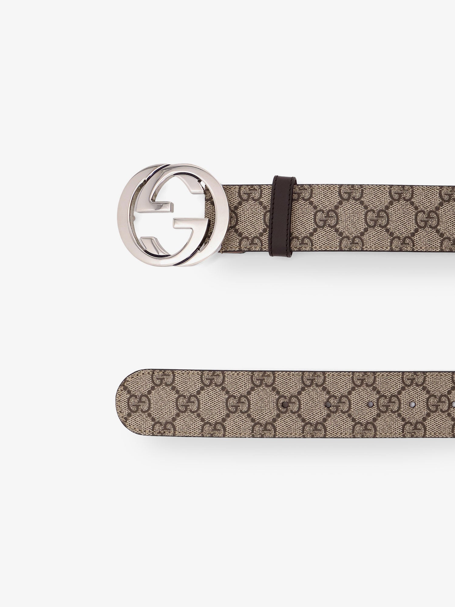 Gucci Gg Supreme Fabric Belt