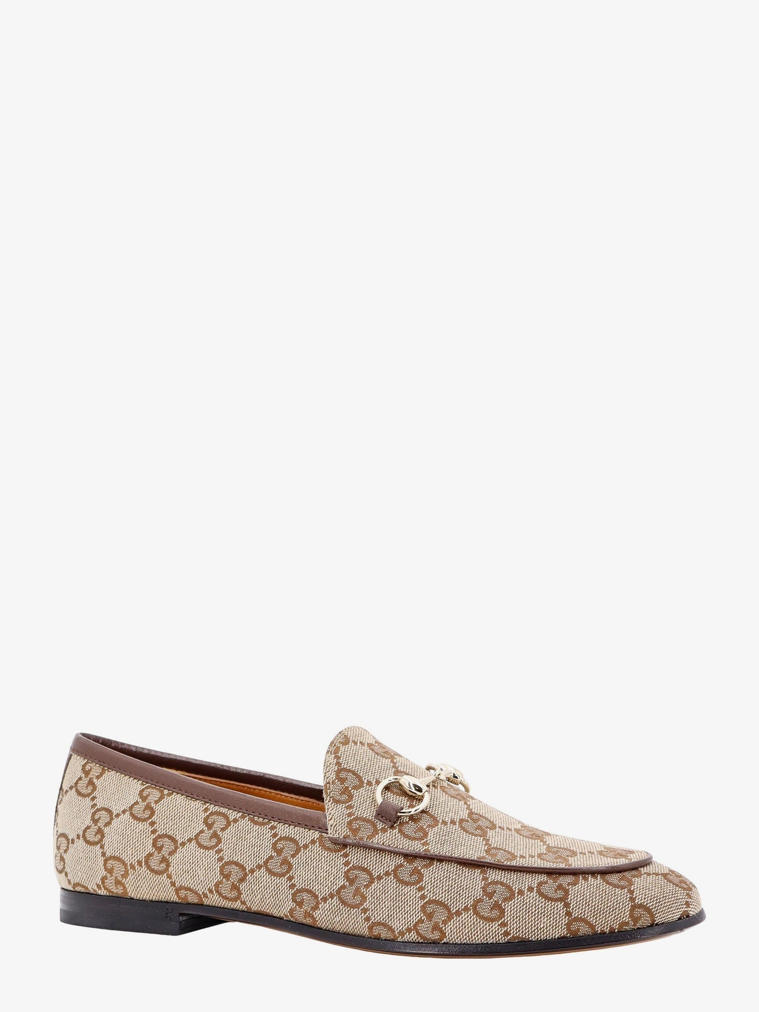 Gucci Gg Fabric Jordaan Loafers