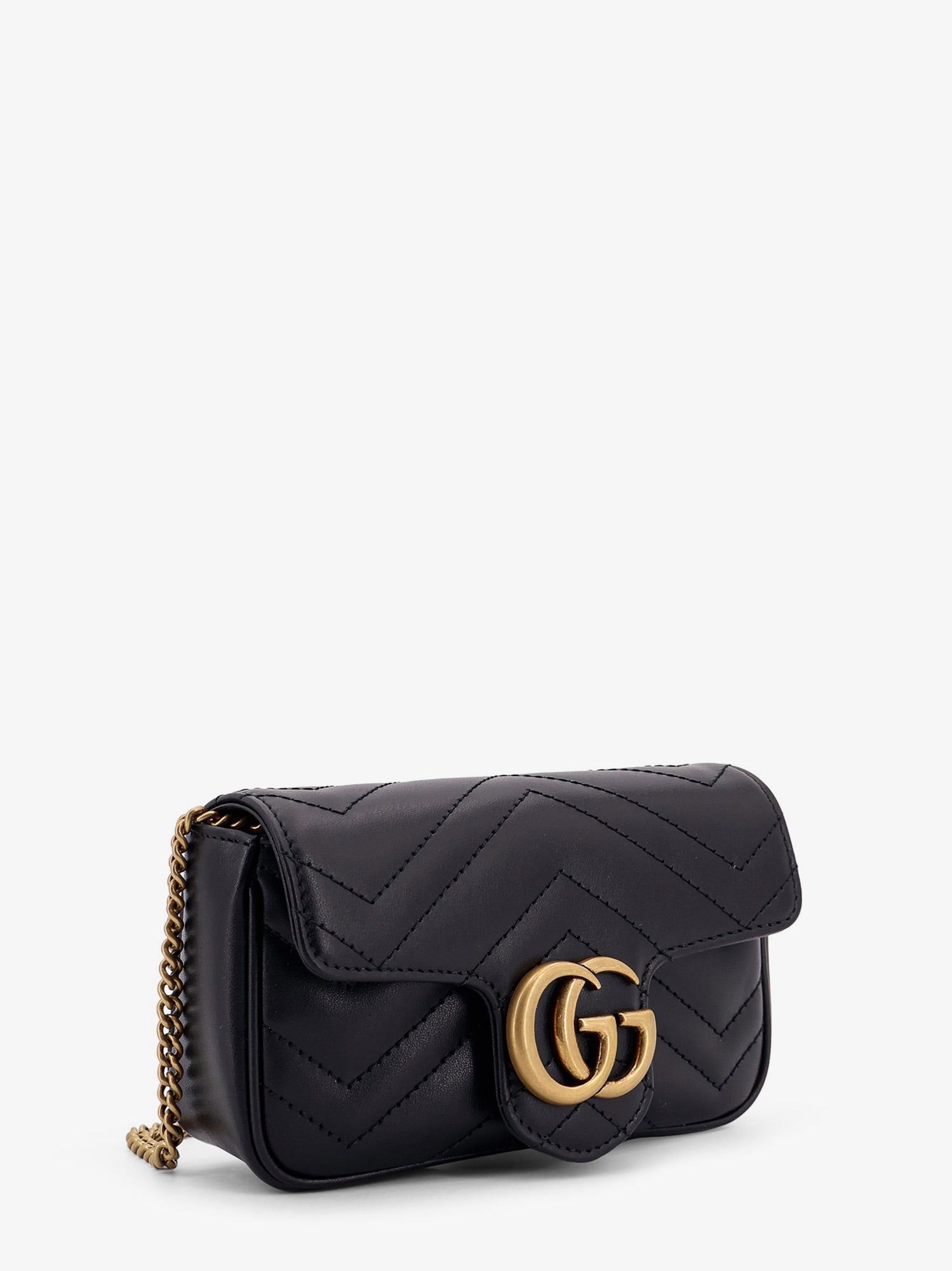 Gucci Gg Marmont Mini Leather Crossbody Bag