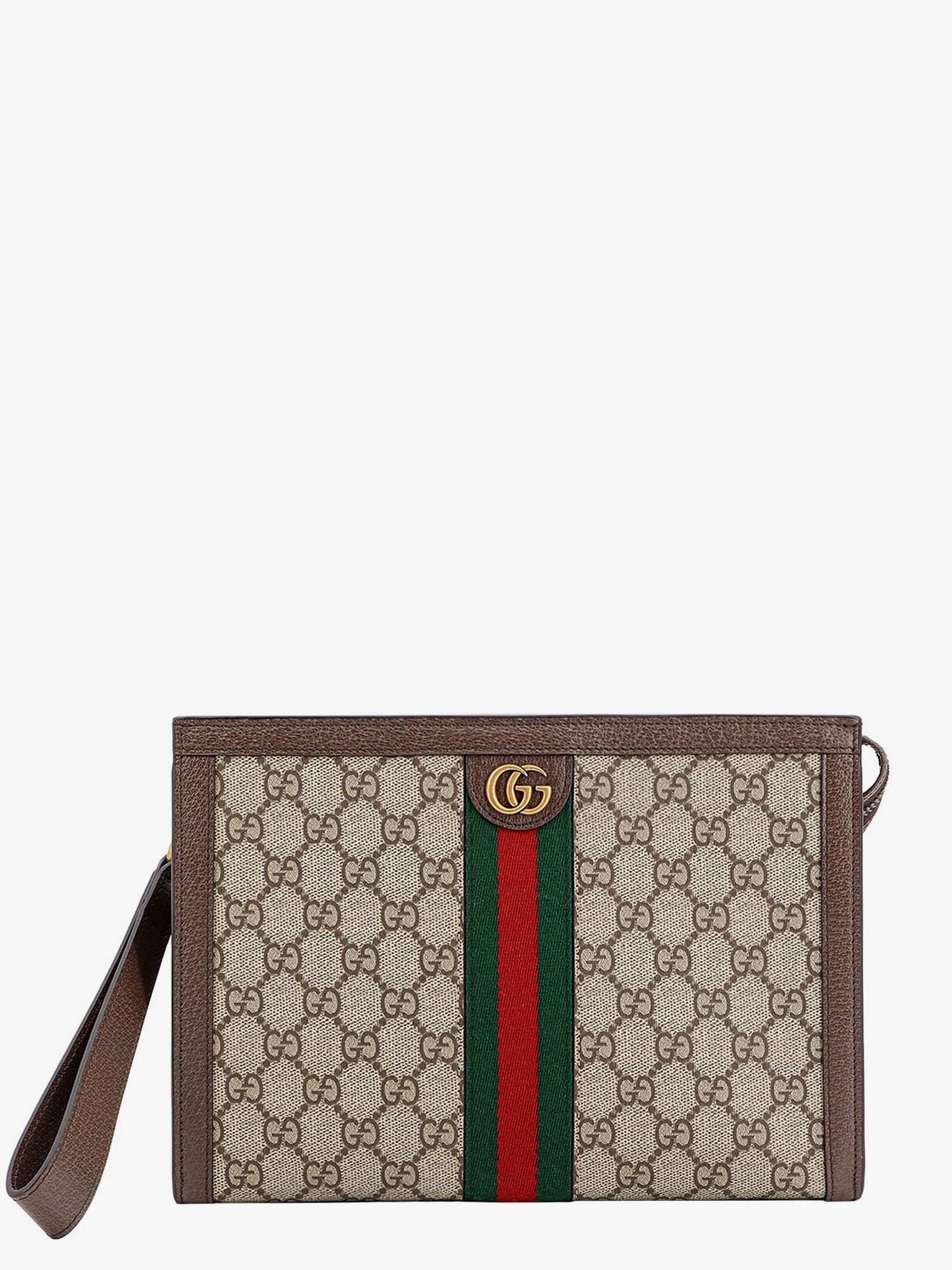 Gucci Ophidia Gg Fabric Clutch