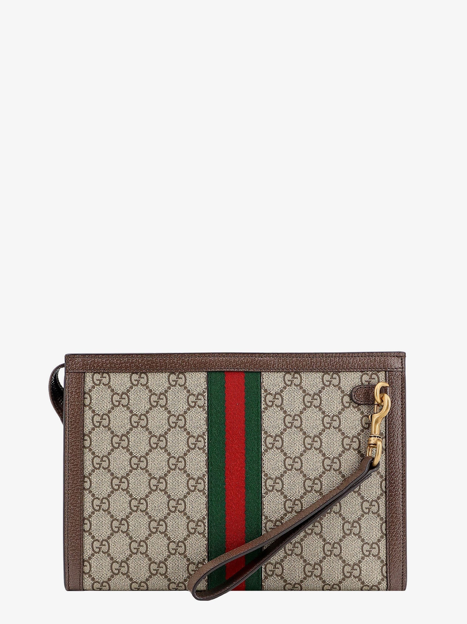 Gucci Ophidia Gg Fabric Clutch