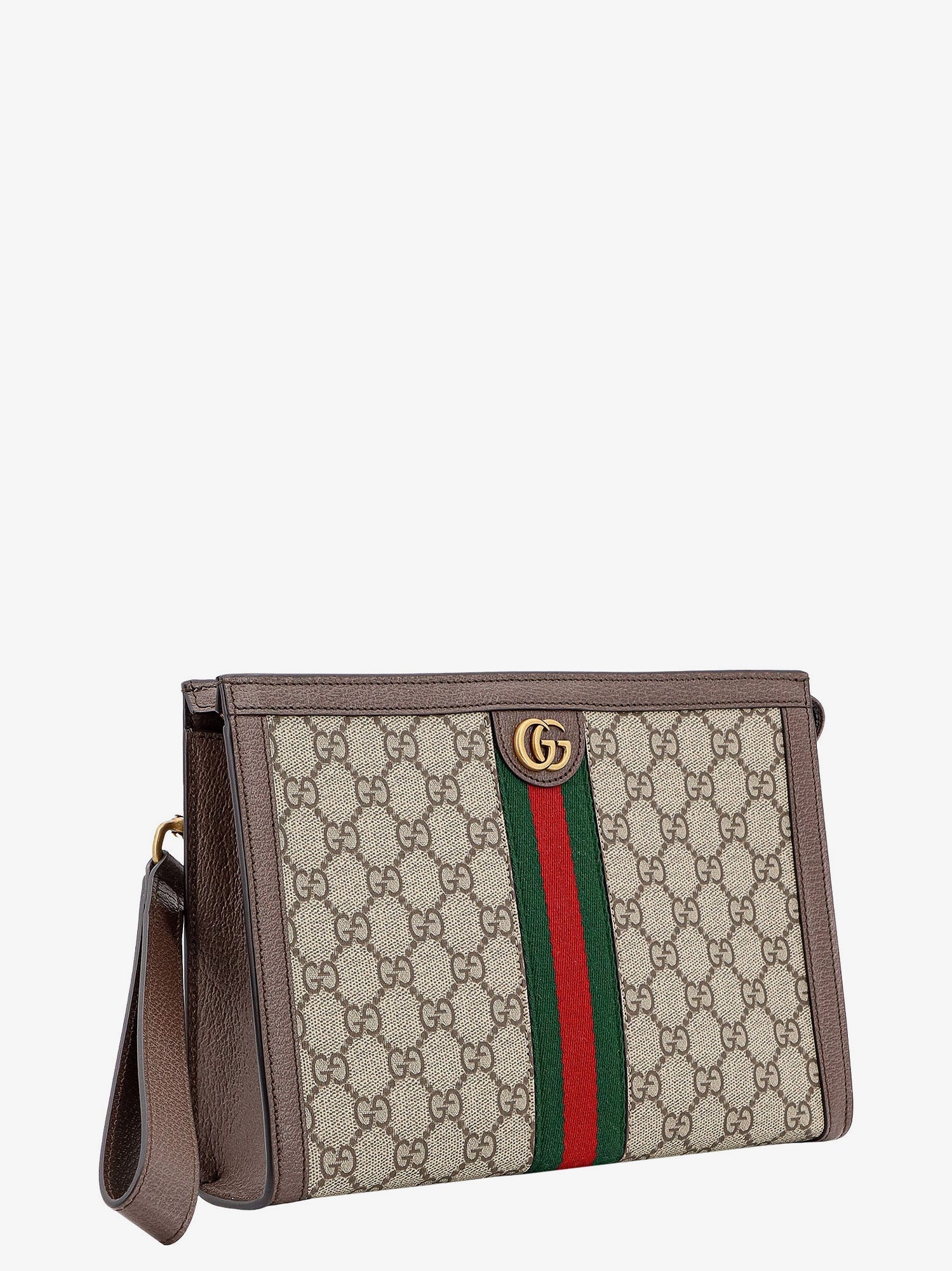 Gucci Ophidia Gg Fabric Clutch