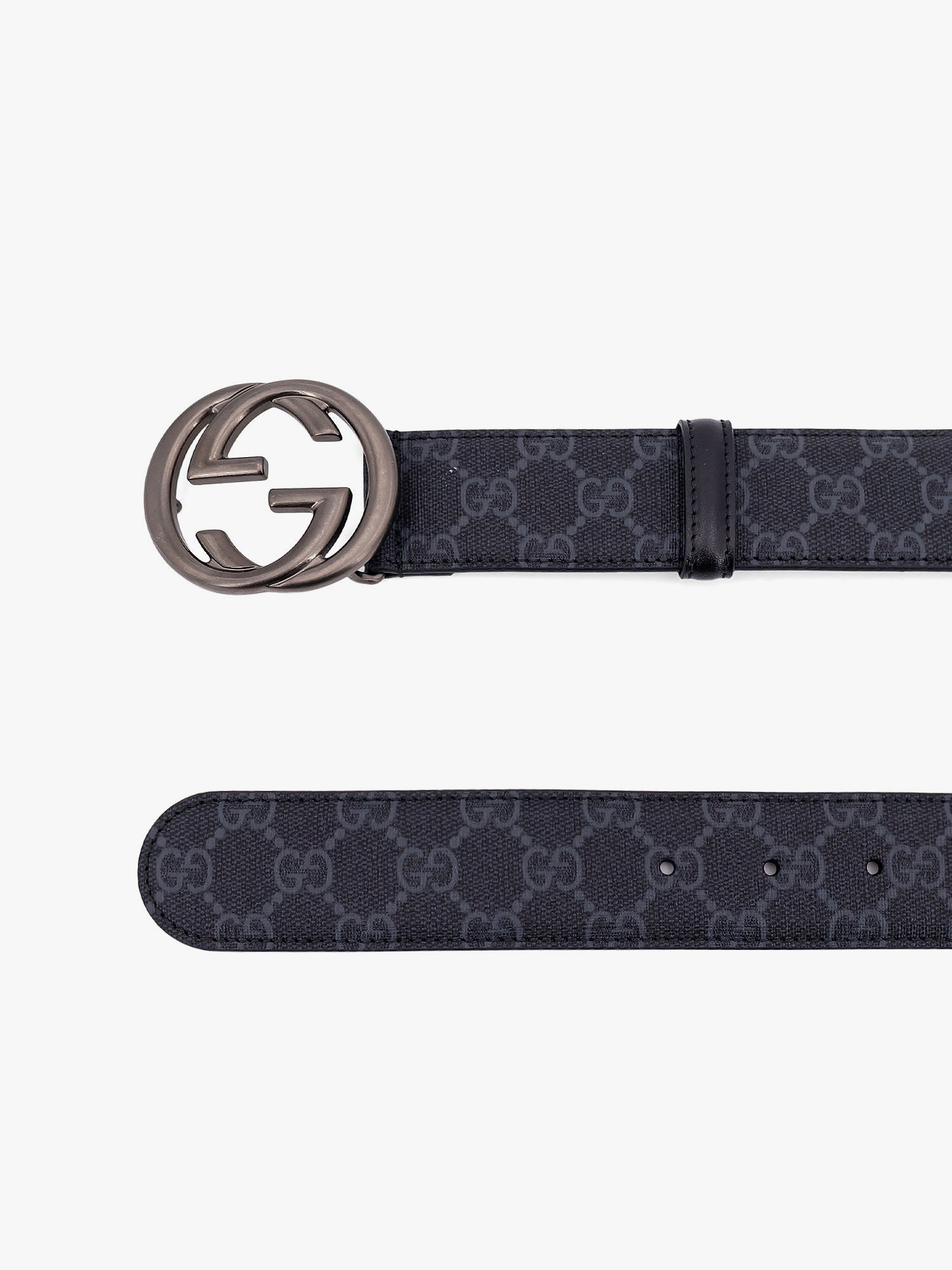 Gucci Gg Supreme Fabric Belt