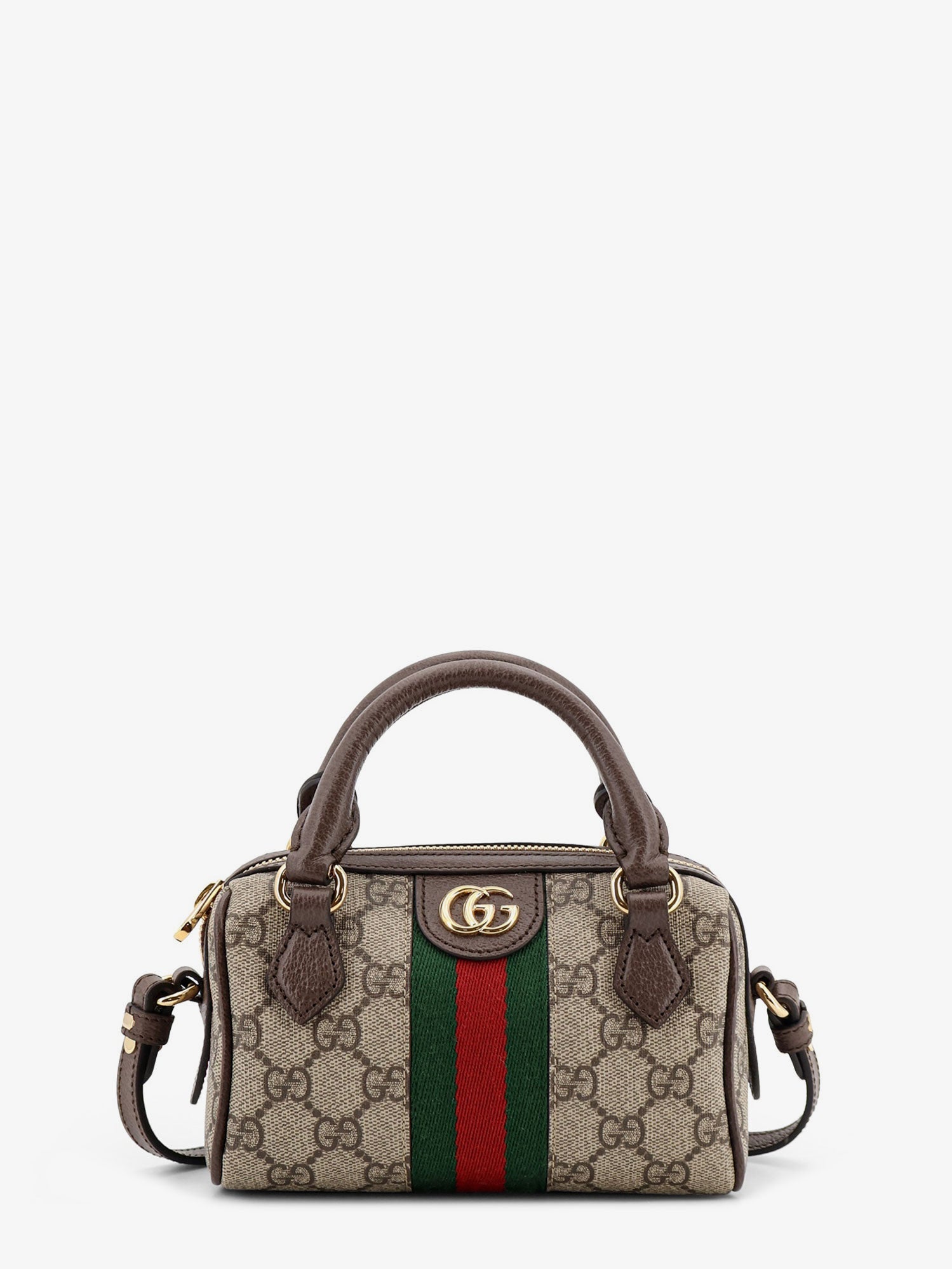 Gucci Ophidia Mini Bag Gg Supreme Fabric Crossbody Bag