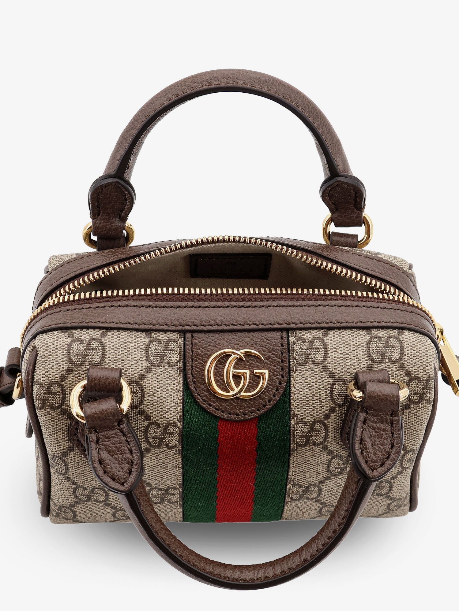 Gucci Ophidia Mini Bag Gg Supreme Fabric Crossbody Bag