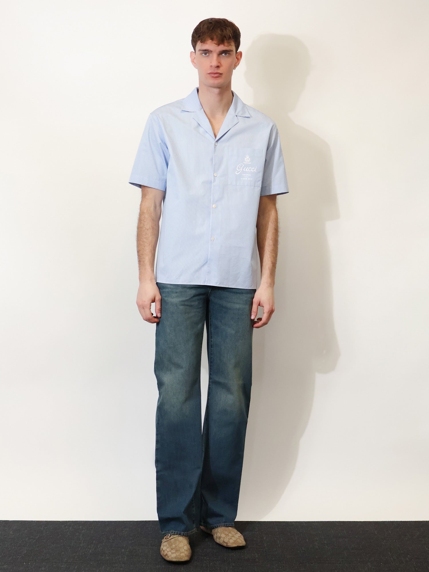 Gucci Striped Cotton Shirt