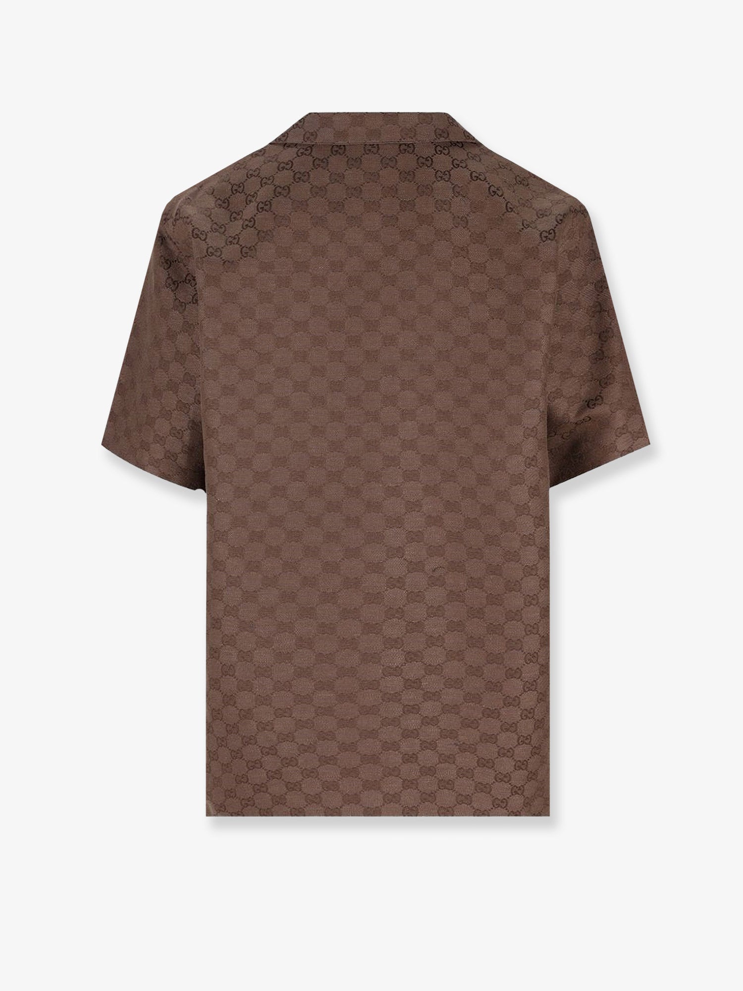 Gucci Gg Linen Blend Shirt