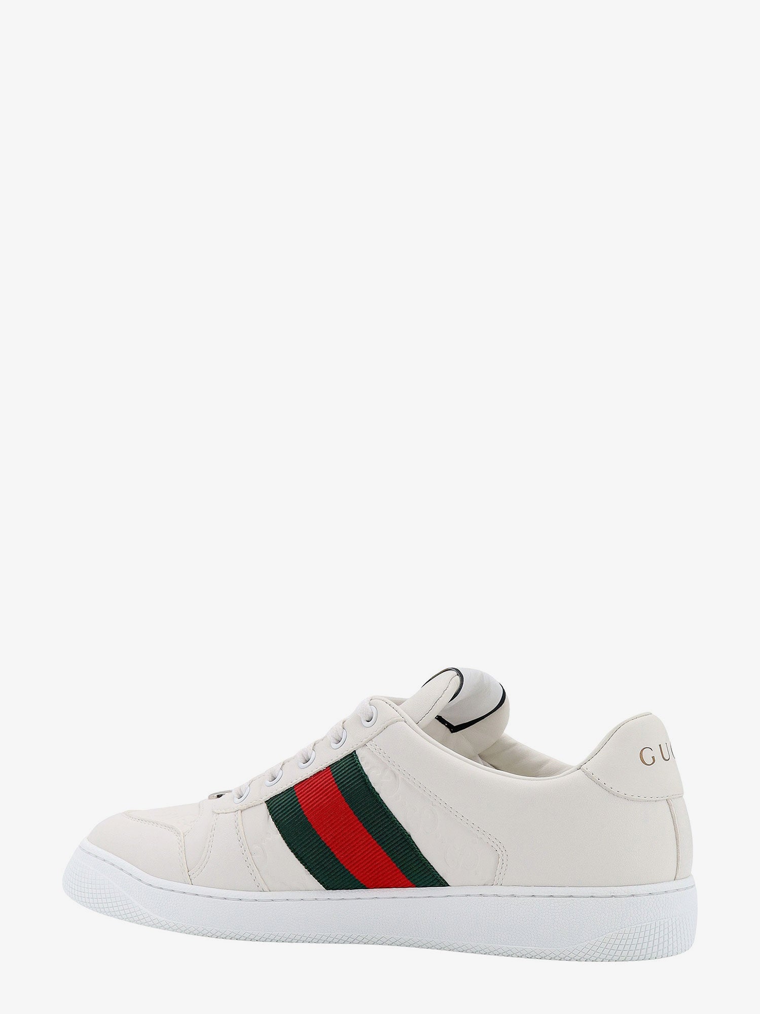 Gucci Screener Low-top Leather Sneakers