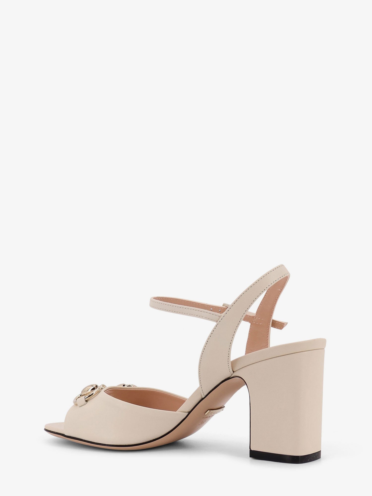 Gucci Leather Sandal With Horsebit