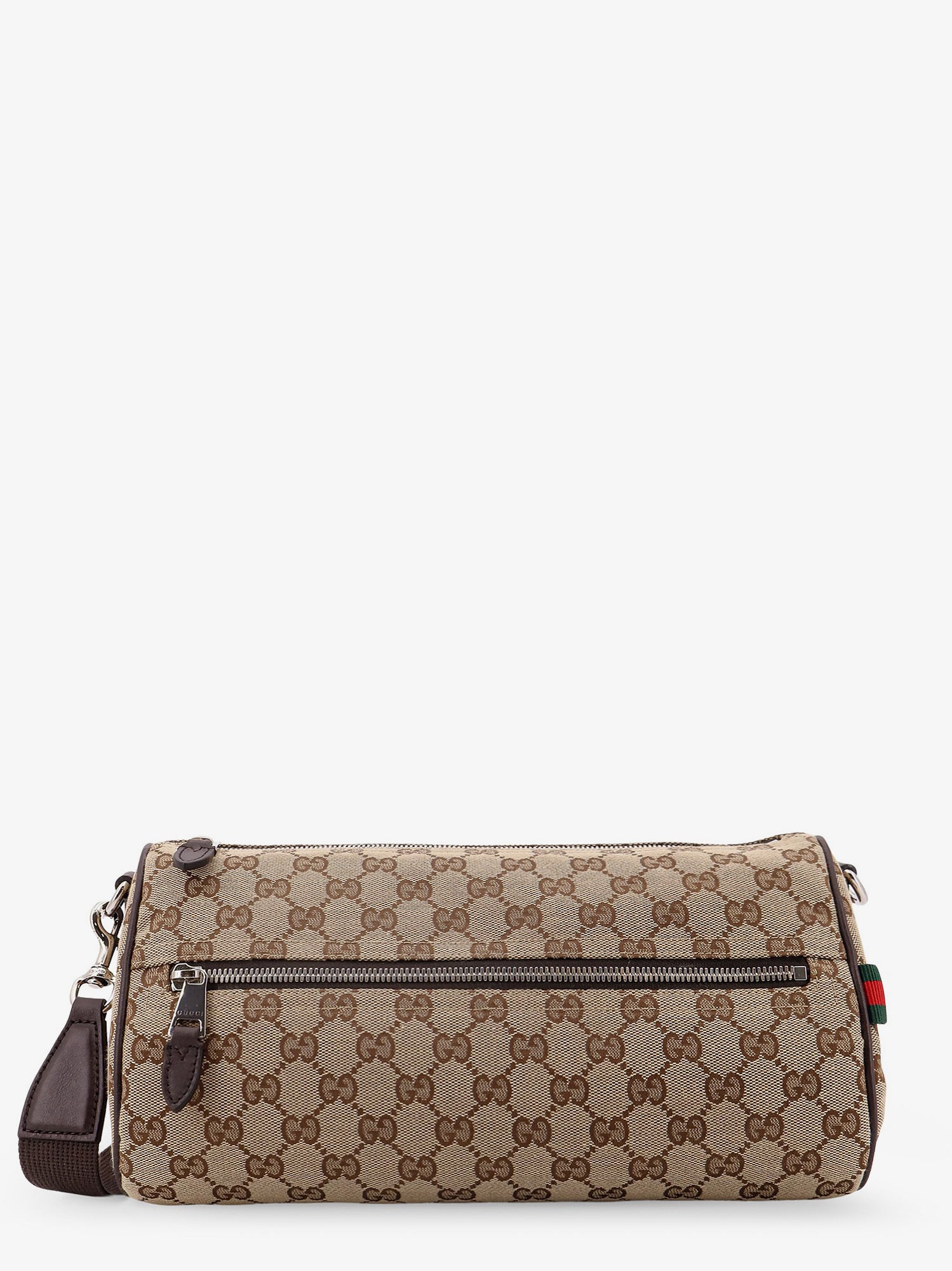 Gucci Gg Fabric Cylindrical Crossbody Bag