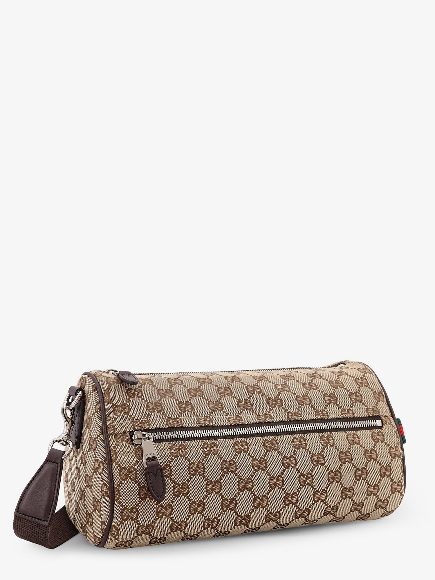 Gucci Gg Fabric Cylindrical Crossbody Bag