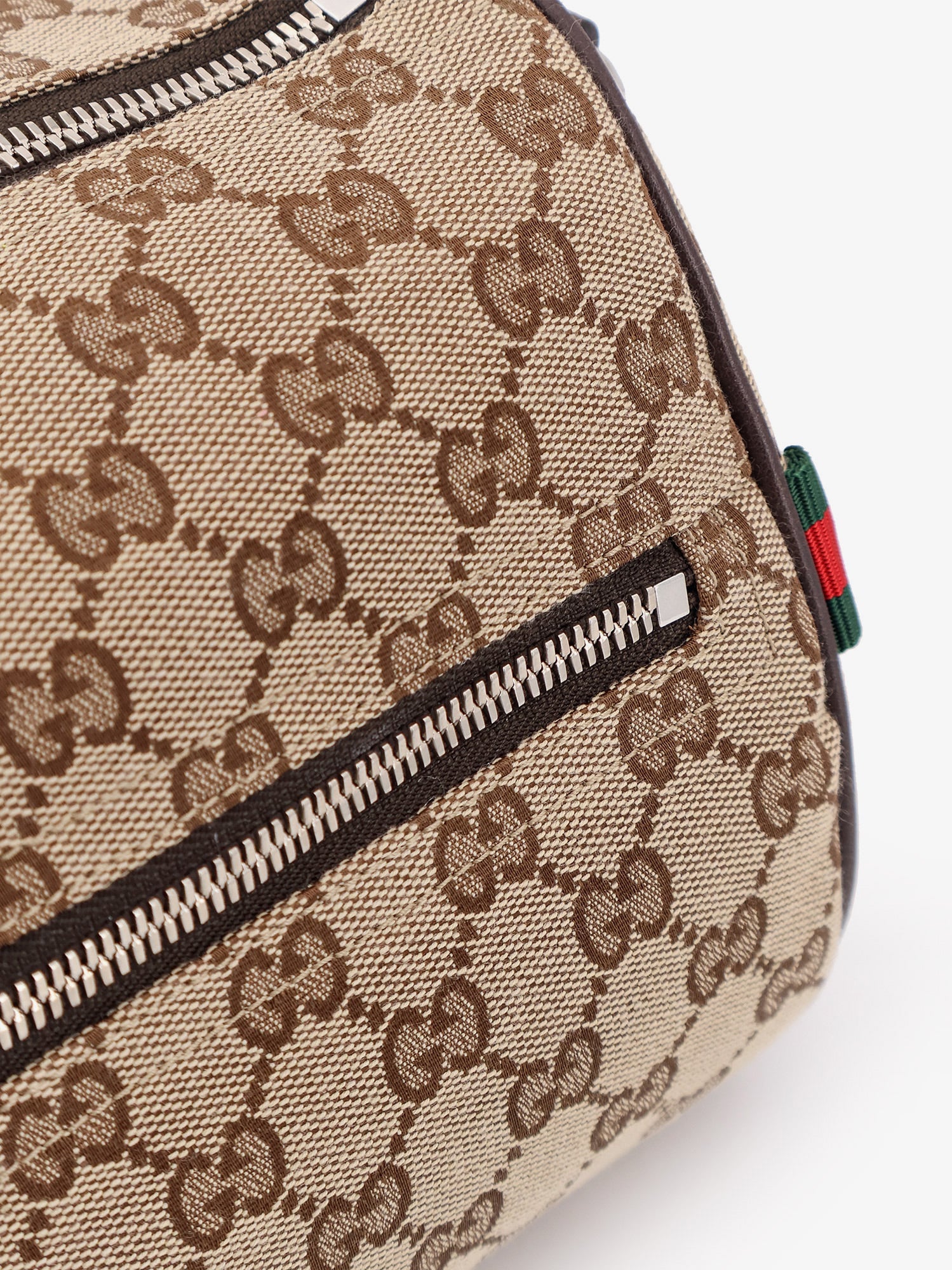 Gucci Gg Fabric Cylindrical Crossbody Bag