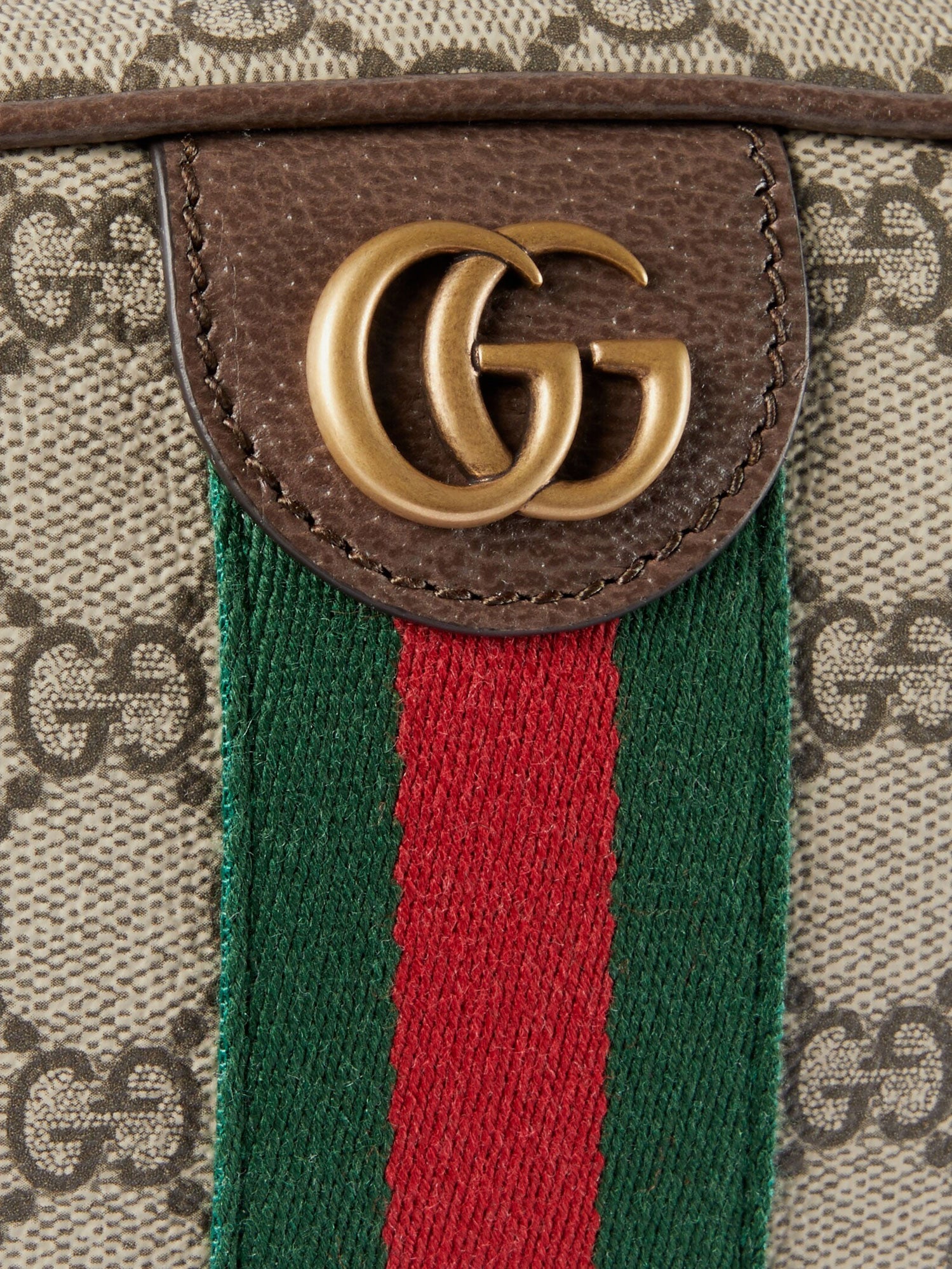 Gucci Ophidia Gg Supreme Fabric Shoulder Bag
